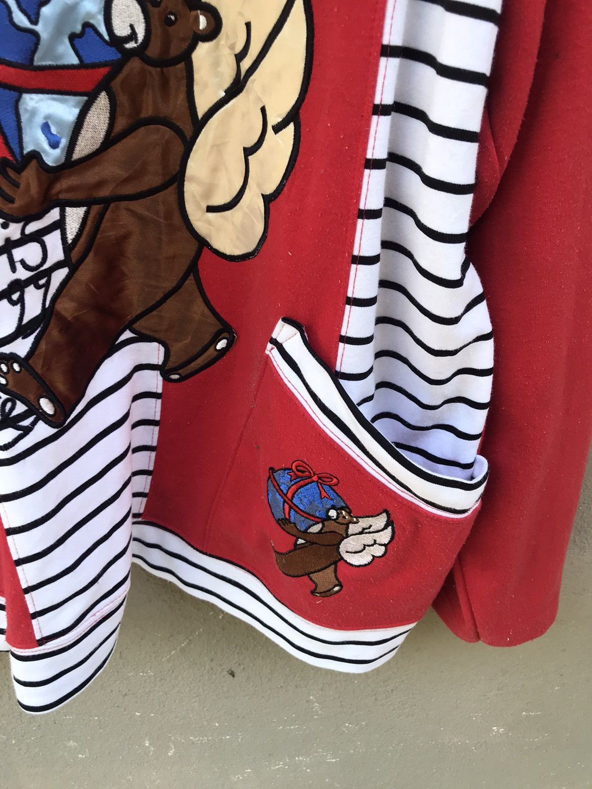 Jean Charles De Castelbajac × Vintage Vtg Jc de castel bajac long sleeve half zipper embroidery Size US L / EU 52-54 / 3 - 3 Thumbnail