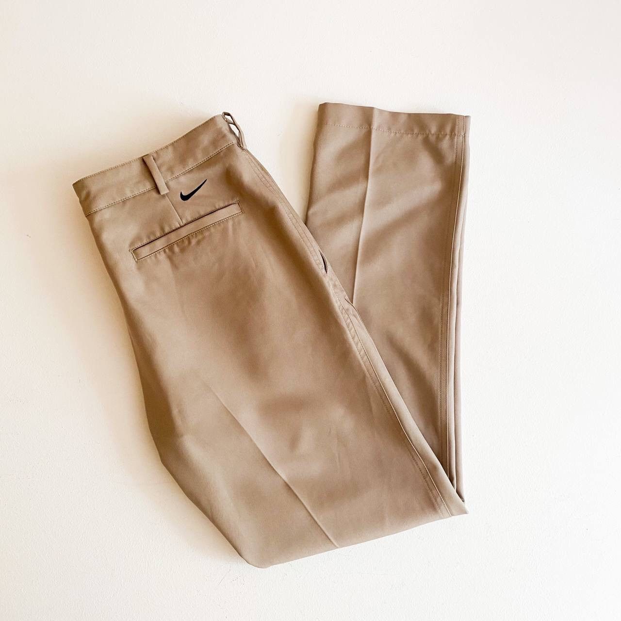 Nike × Nike ACG Nike Golf Swoosh Logo Beige Casual Pants Trousers Size US 32 / EU 48 - 10 Thumbnail