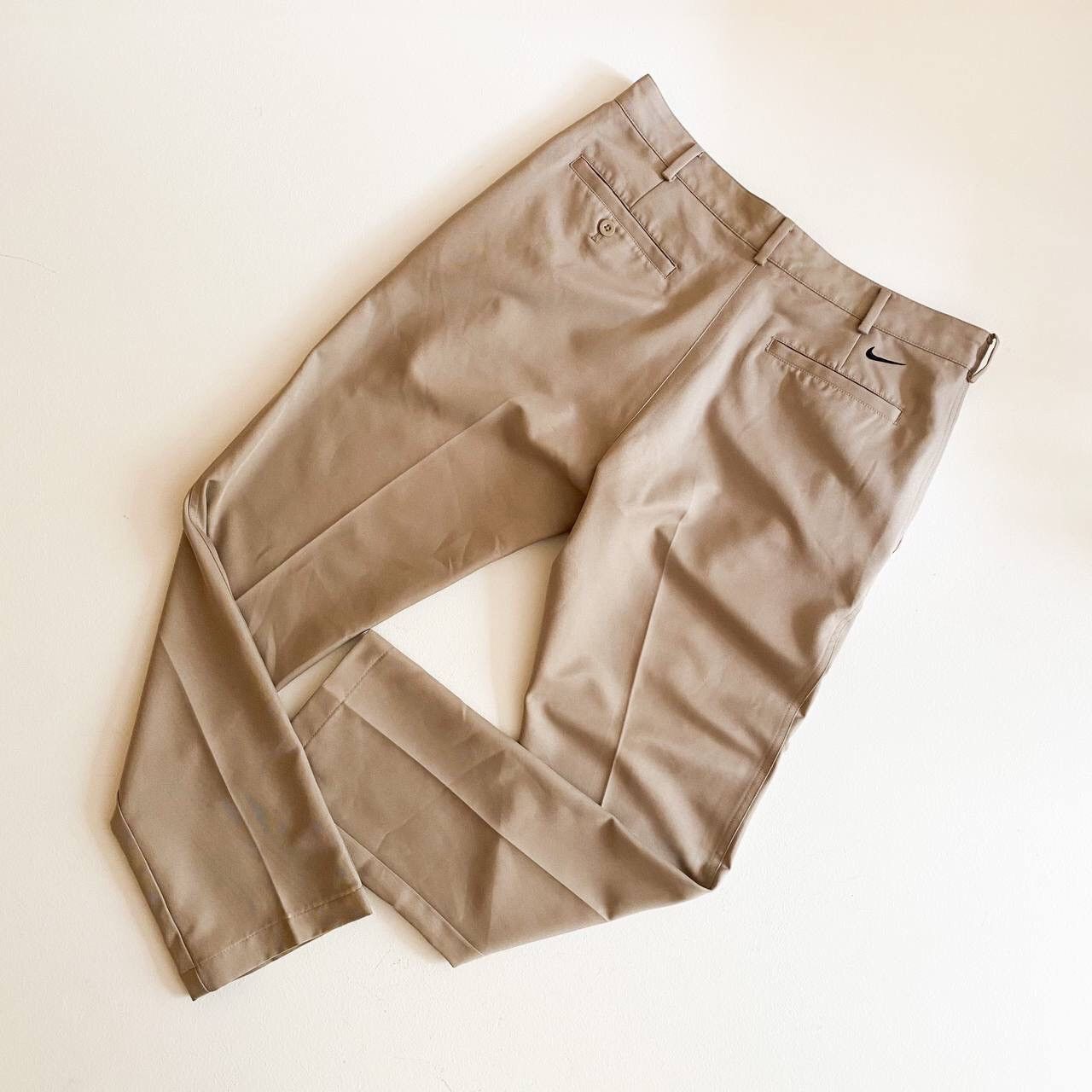 Nike × Nike ACG Nike Golf Swoosh Logo Beige Casual Pants Trousers Size US 32 / EU 48 - 4 Thumbnail