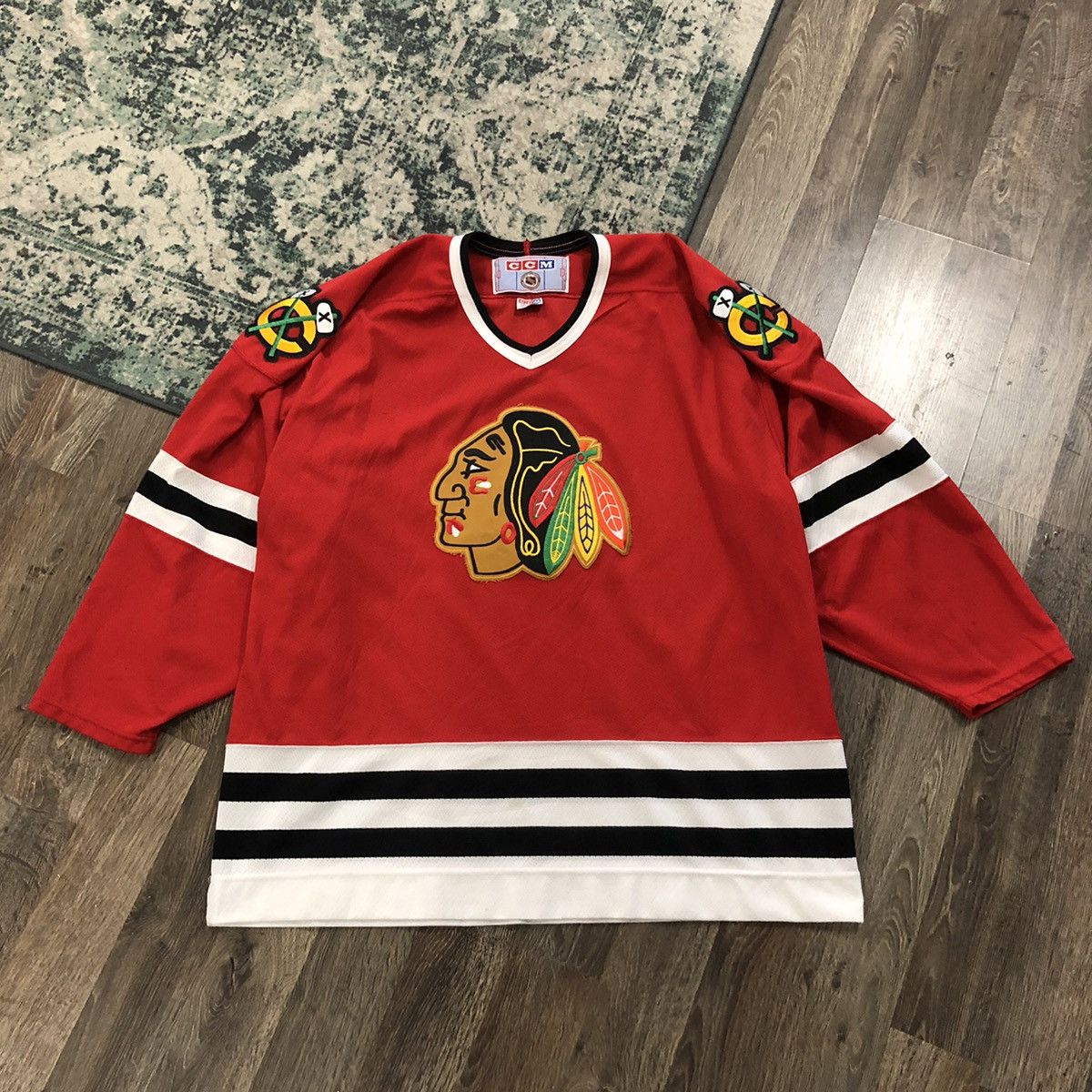 Chicago black hawks ccm jersey