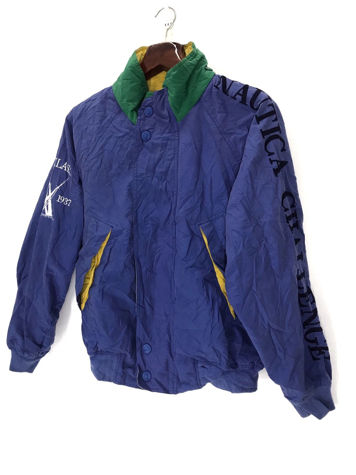 Vintage Nautica Challenger J Class multicolor jacket