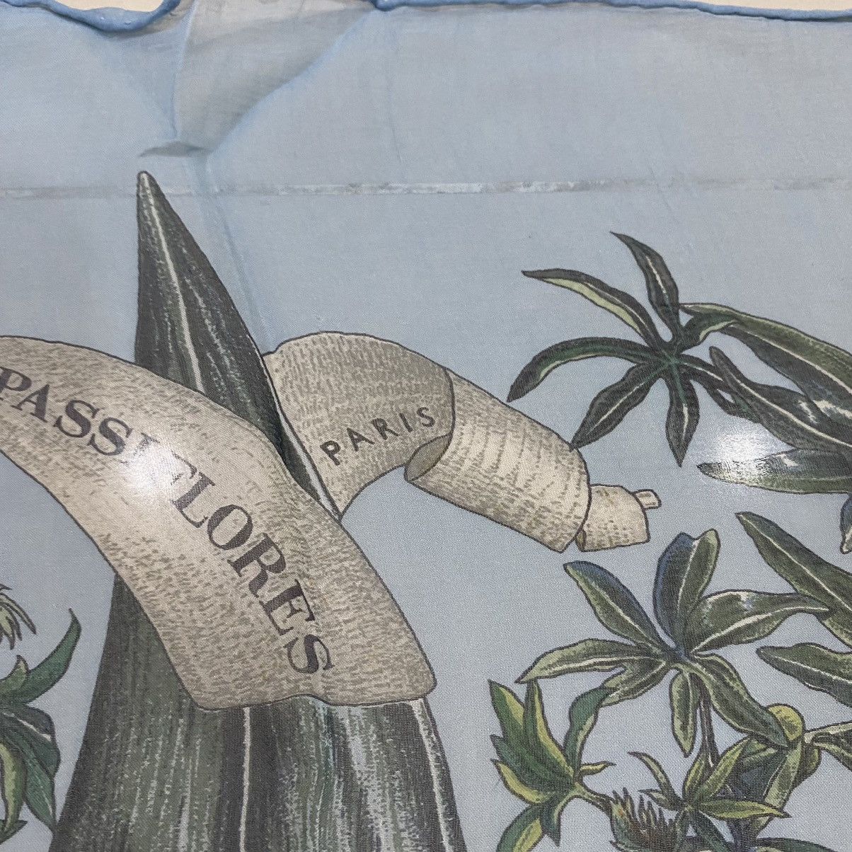 Vintage vintage 1996 hermes passiflores silk scarf Size ONE SIZE - 3 Thumbnail