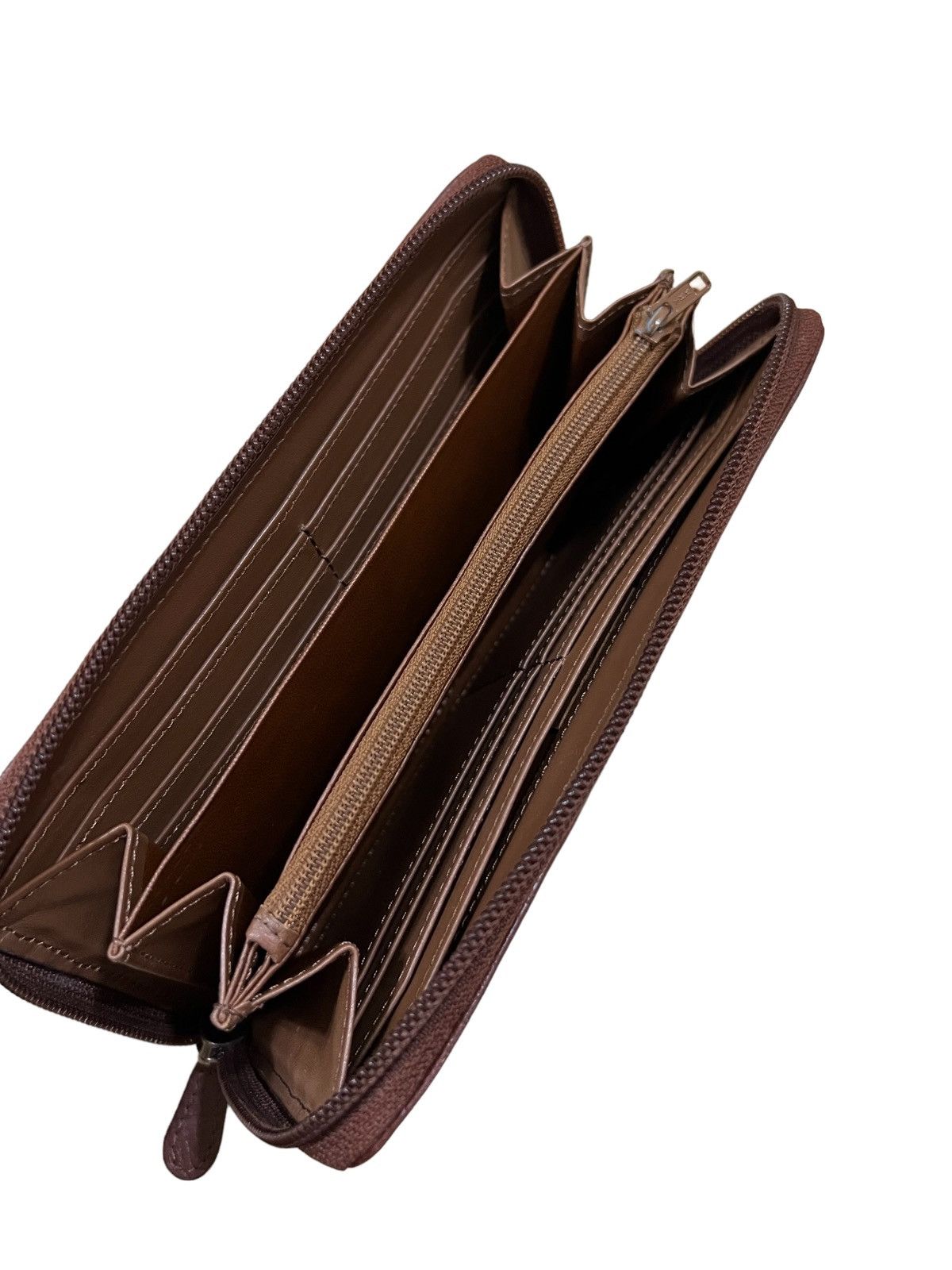 Vivienne Westwood Vivienne Westwood Orb Chain Monogram Leather Long Wallets Size ONE SIZE - 5 Thumbnail