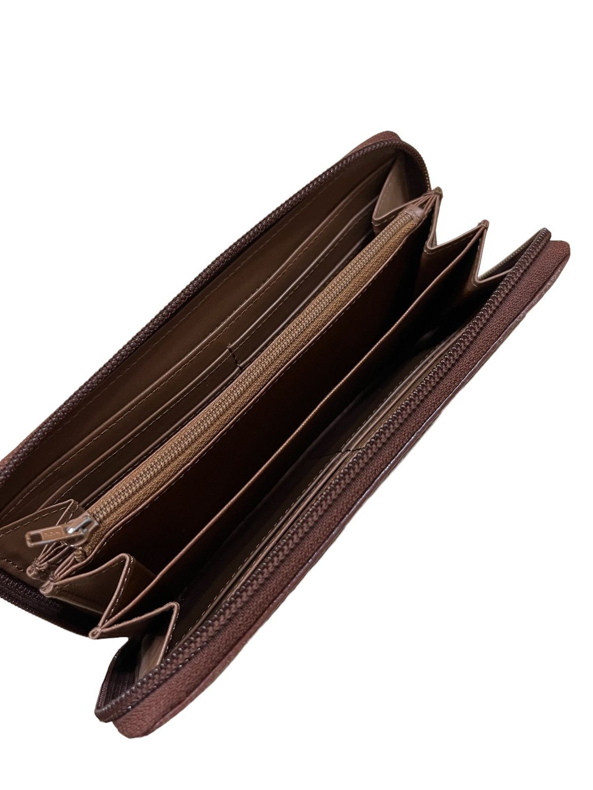 Vivienne Westwood Vivienne Westwood Orb Chain Monogram Leather Long Wallets Size ONE SIZE - 6 Thumbnail