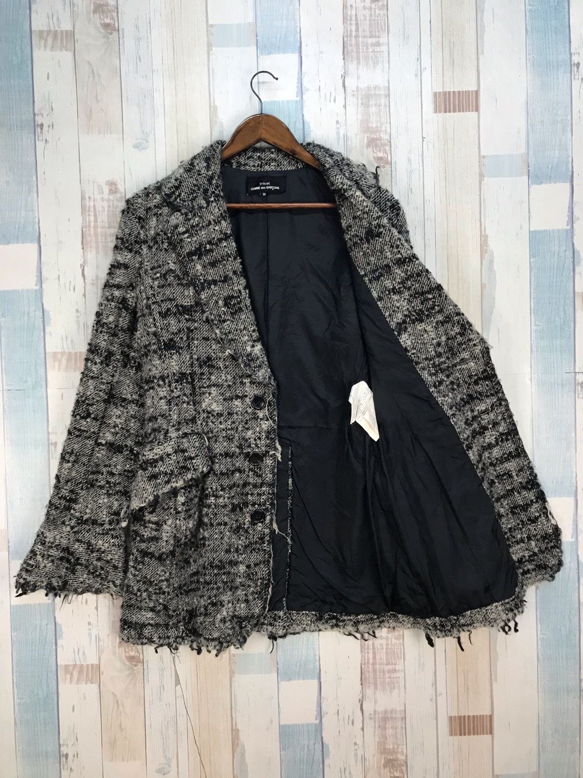 Comme des Garcons AD2004 Comme Des Garcons Tricot Jacket Rare Design Size US M / EU 48-50 / 2 - 3 Thumbnail