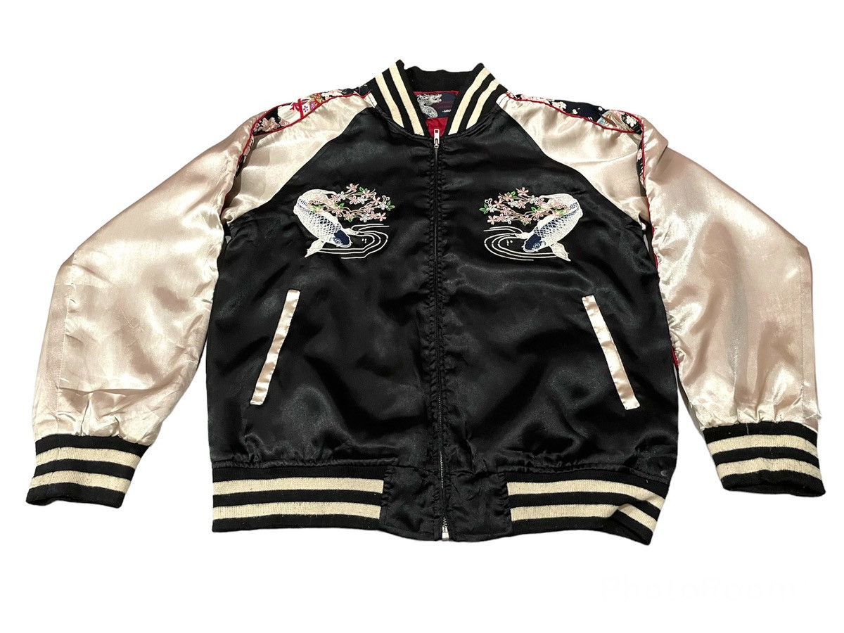 Japanese Brand × Vintage Sukajan Jacket Japanese Traditional Size M Size US M / EU 48-50 / 2 - 3 Thumbnail