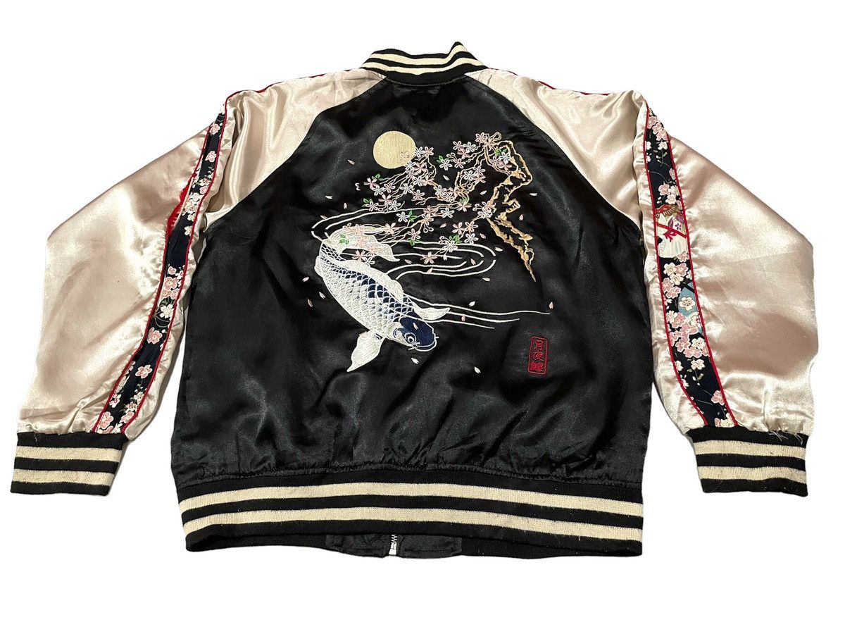 Japanese Brand × Vintage Sukajan Jacket Japanese Traditional Size M Size US M / EU 48-50 / 2 - 2 Thumbnail