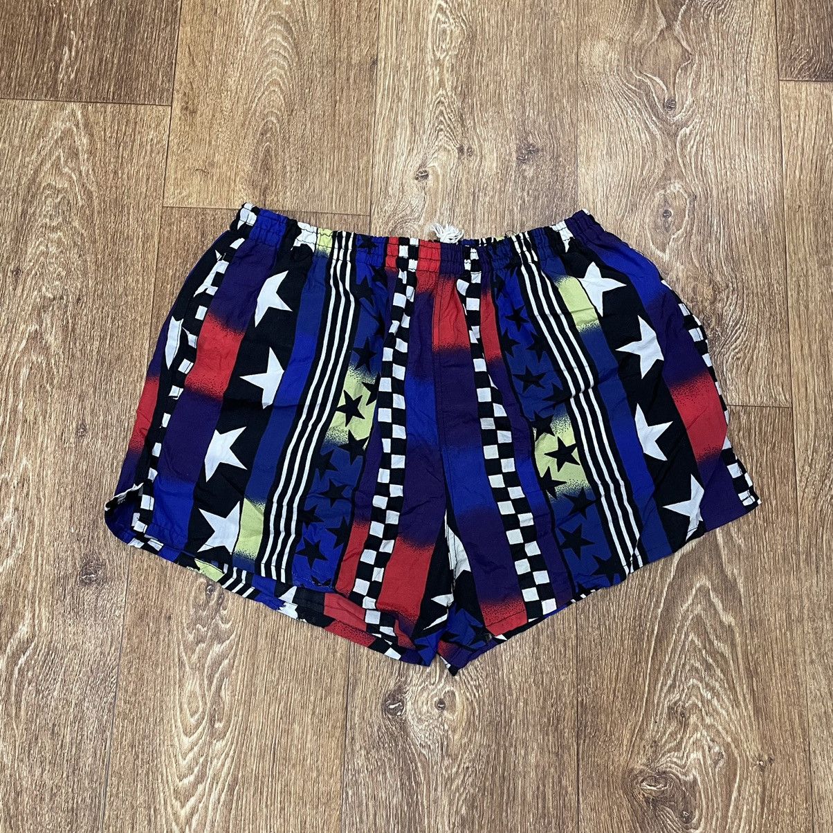 Vintage Vintage 90s Art Streetwear Shorts Summer Kanye Travis Style Size US 30 / EU 46 - 1 Thumbnail