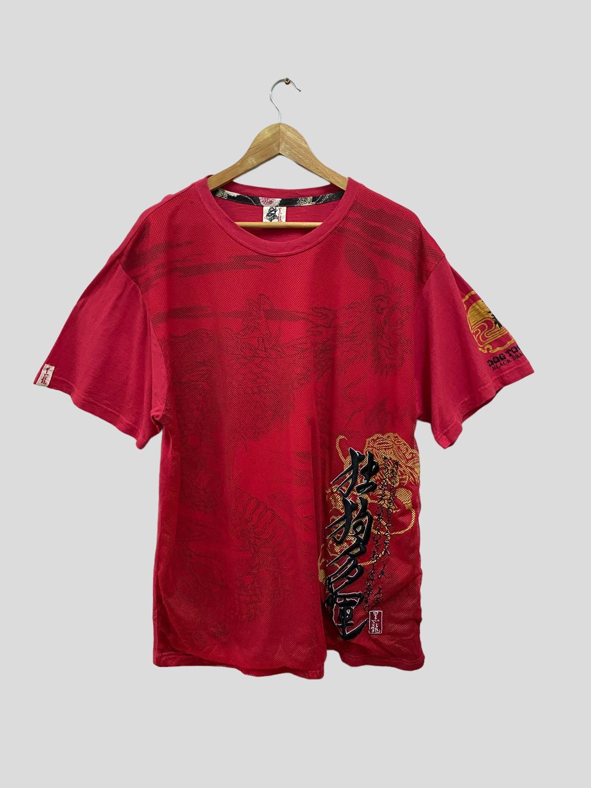 Dogtown × Vintage Vintage Dog Town Black Dragon Net Dragon Design Tshirt Size US XL / EU 56 / 4 - 1 Thumbnail