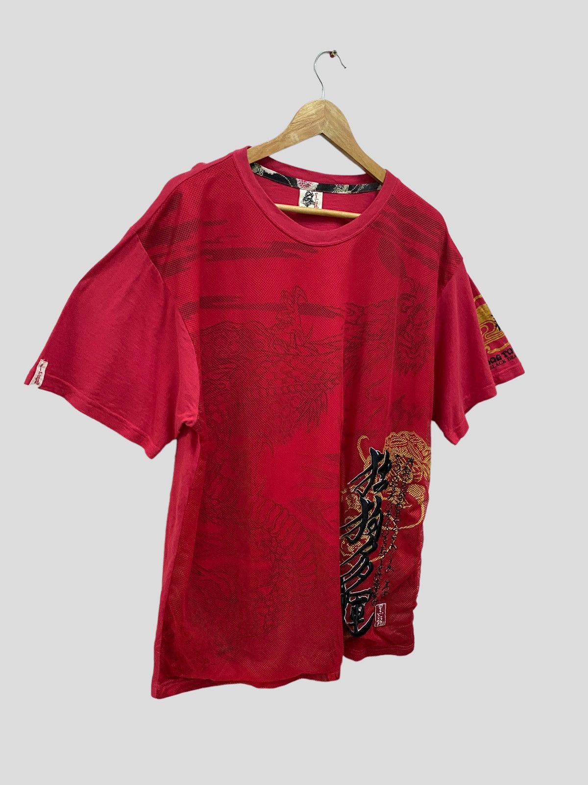 Dogtown × Vintage Vintage Dog Town Black Dragon Net Dragon Design Tshirt Size US XL / EU 56 / 4 - 3 Thumbnail
