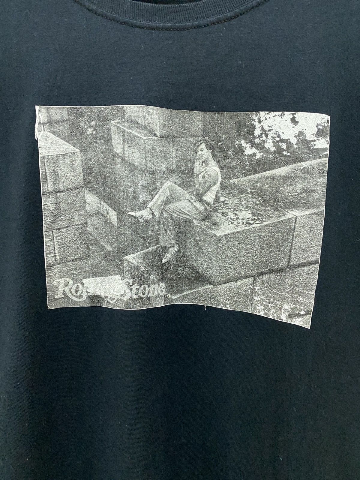 Band Tees × Fruit Of The Loom × The Rolling Stones ROLLINGSTONE PHOTO TEE TSHIRT Size US S / EU 44-46 / 1 - 6 Thumbnail