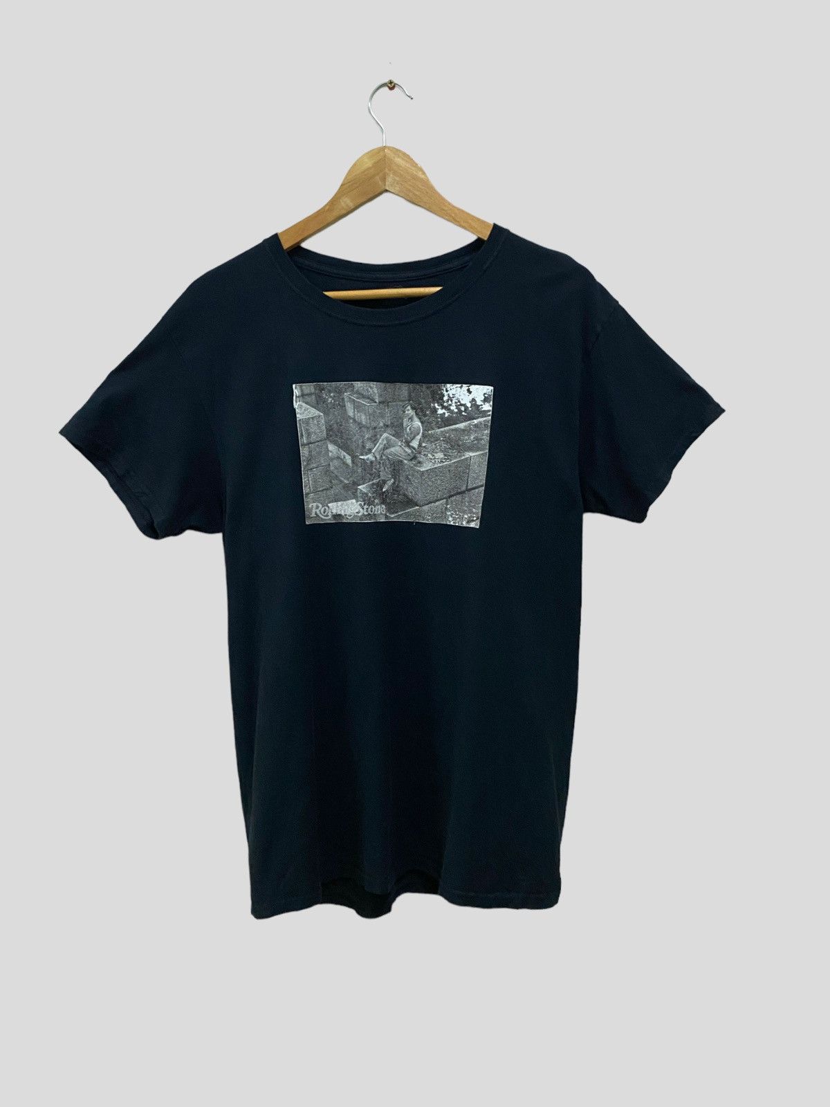 Band Tees × Fruit Of The Loom × The Rolling Stones ROLLINGSTONE PHOTO TEE TSHIRT Size US S / EU 44-46 / 1 - 1 Thumbnail