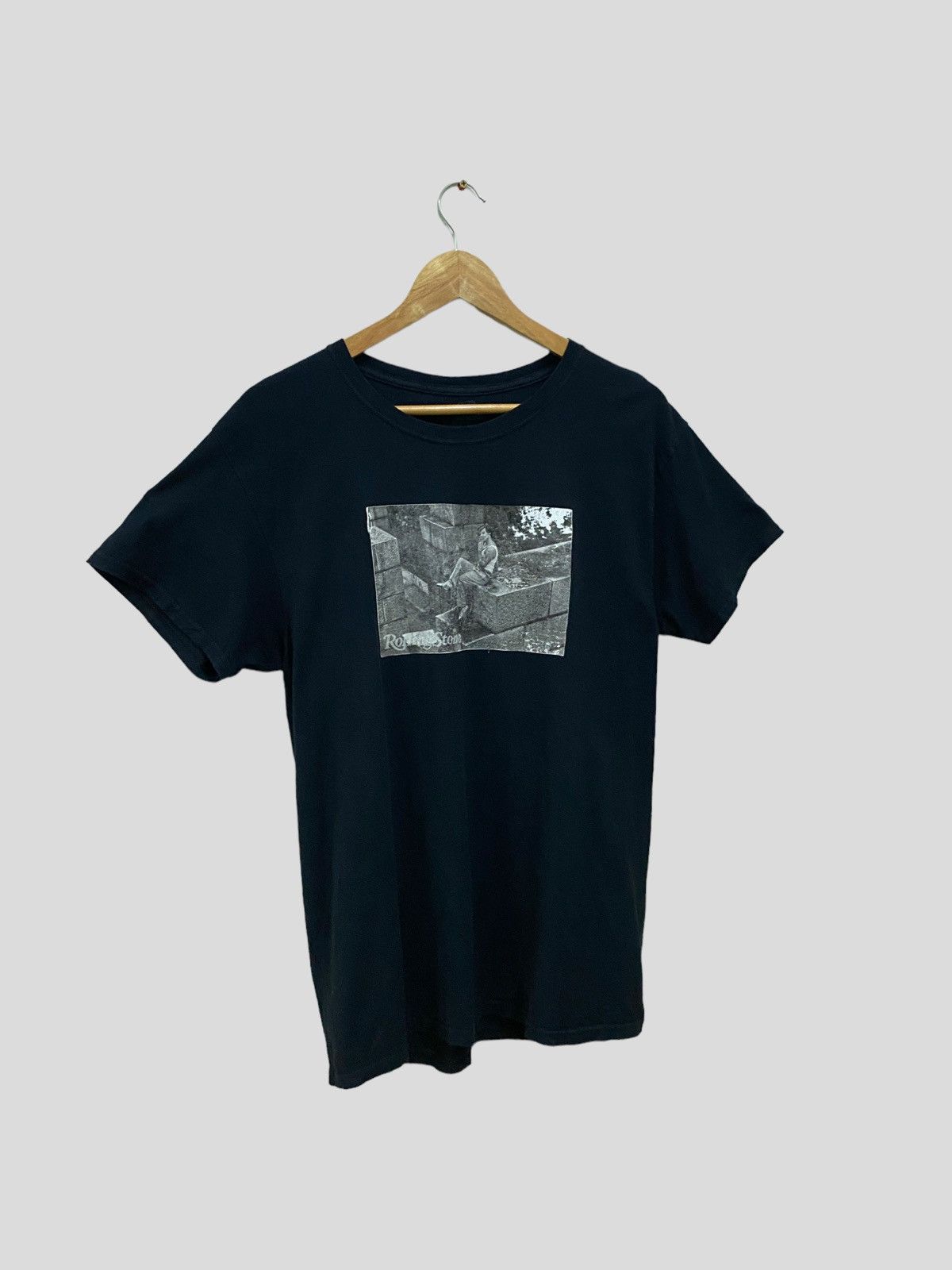 Band Tees × Fruit Of The Loom × The Rolling Stones ROLLINGSTONE PHOTO TEE TSHIRT Size US S / EU 44-46 / 1 - 3 Thumbnail