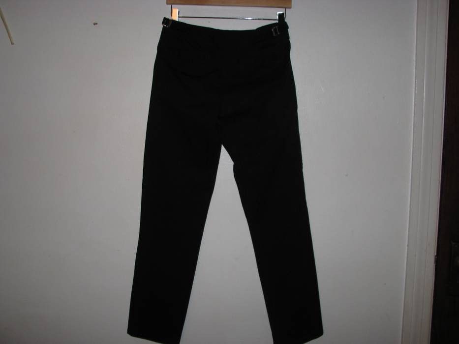 Dior KVA Era Dior Homme Men's Black Cotton Flat Front Straight Dress Pants Size Italian 44 Size US 30 / EU 46 - 1 Thumbnail
