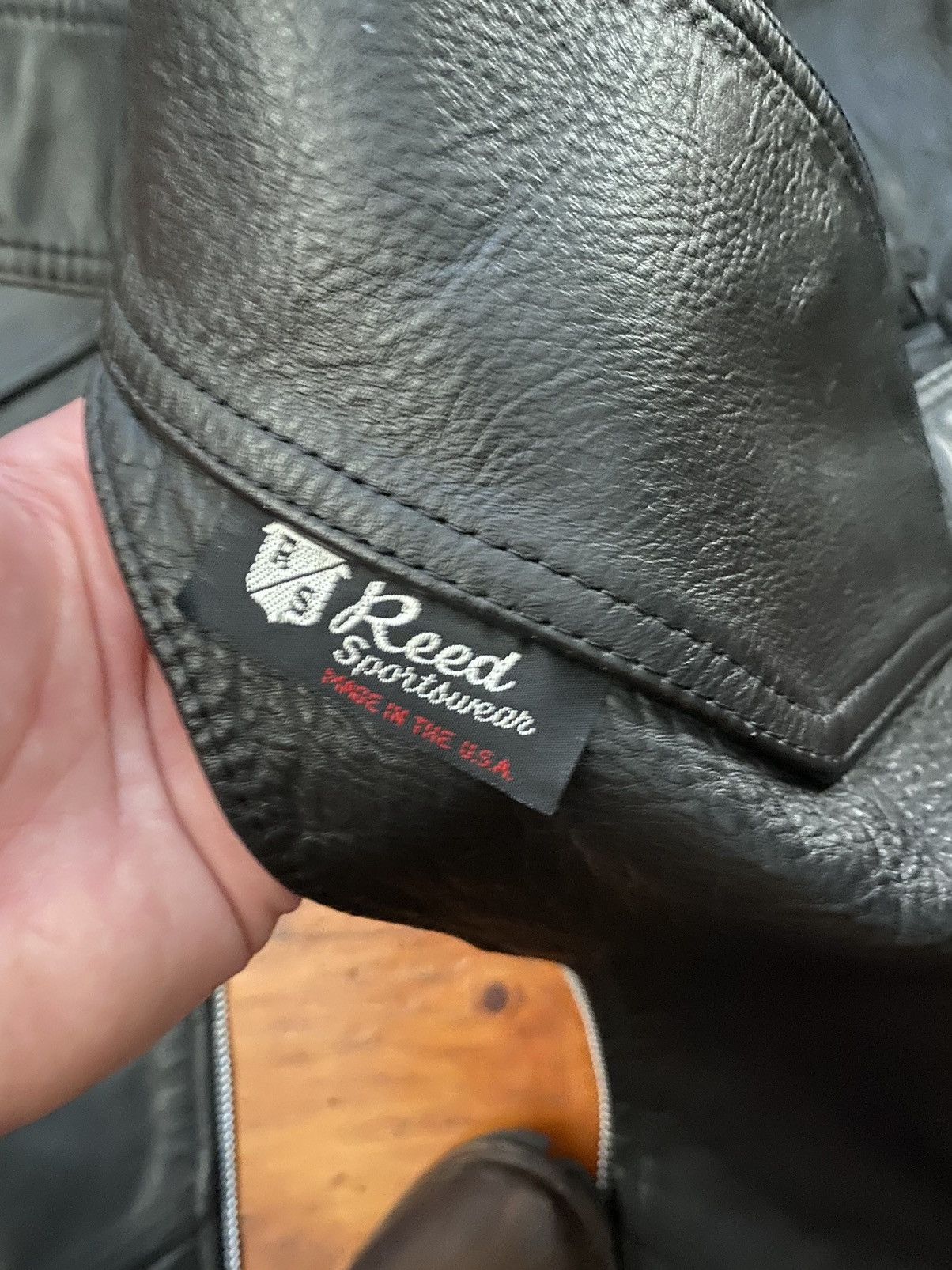 Reed Reed Sportswear Vintage Leather Jacket & Chaps Prestine! Size US XL / EU 56 / 4 - 10 Thumbnail