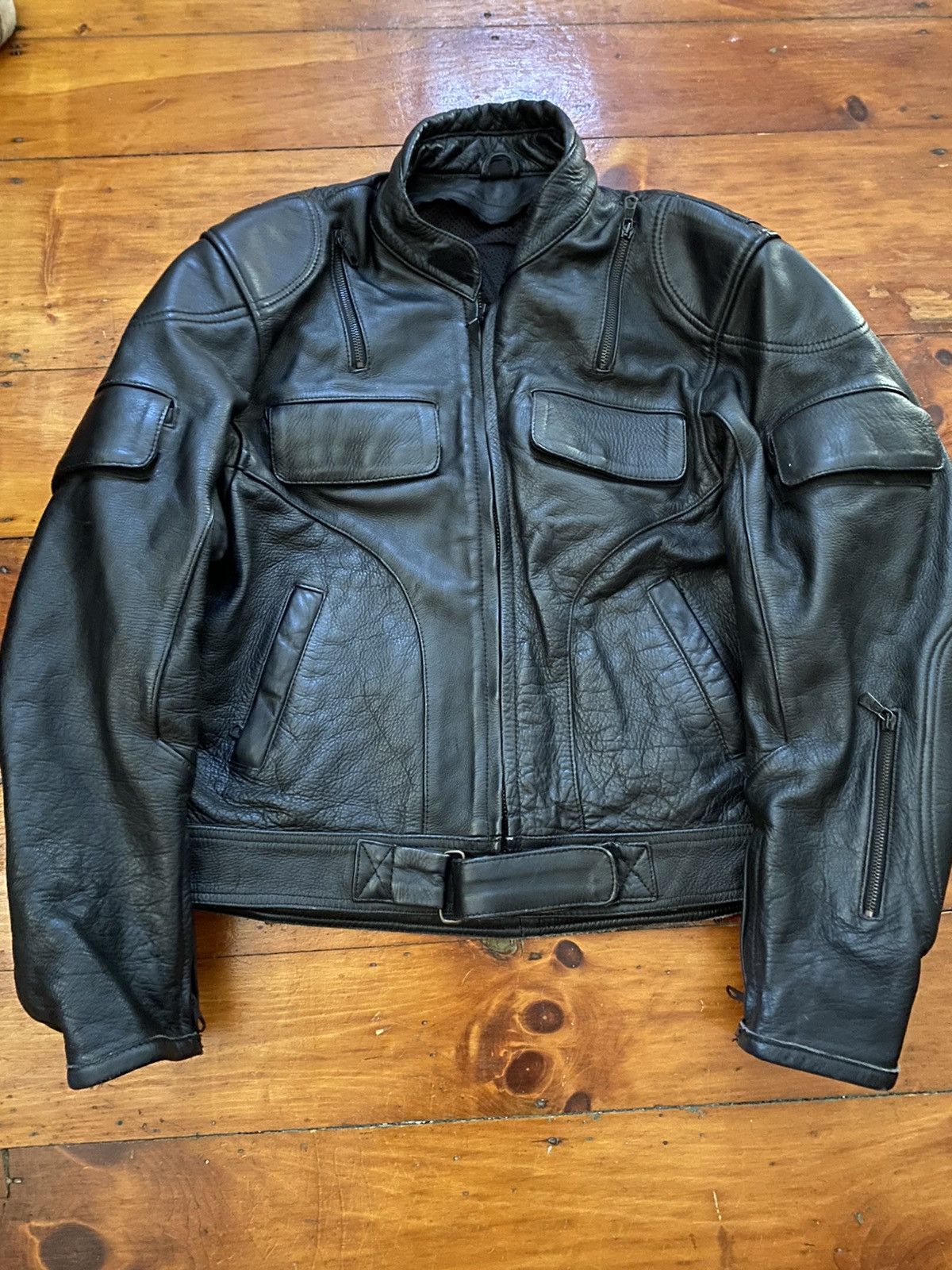 Reed Reed Sportswear Vintage Leather Jacket & Chaps Prestine! Size US XL / EU 56 / 4 - 2 Thumbnail