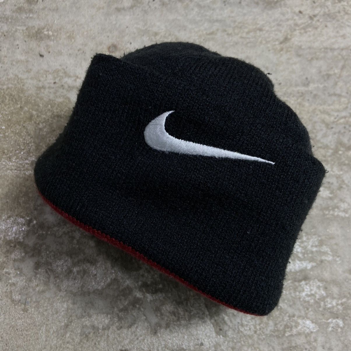 Nike 1990s NIKE VINTAGE BEANIE HAT - LOT № 4050 Size ONE SIZE - 3 Thumbnail