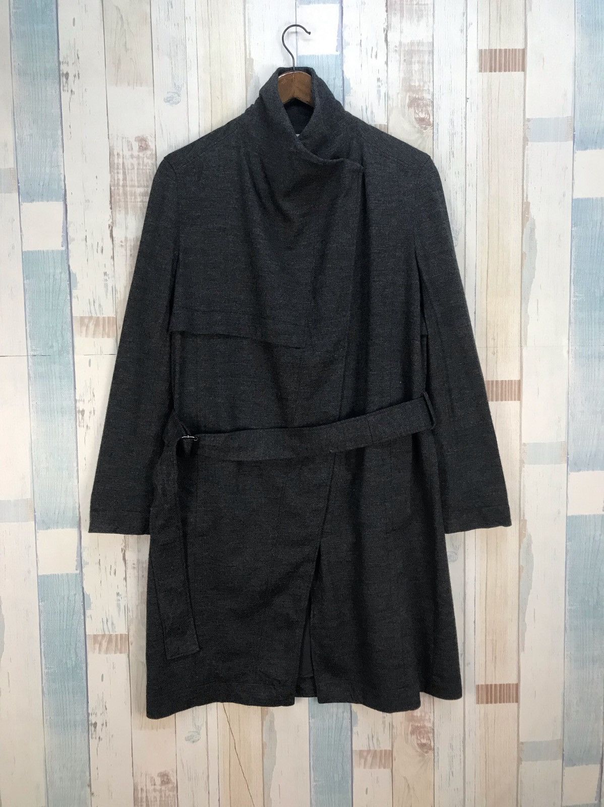 Helmut Lang Helmut Lang Sonar Wool Long Jacket Size US XS / EU 42 / 0 - 1 Thumbnail