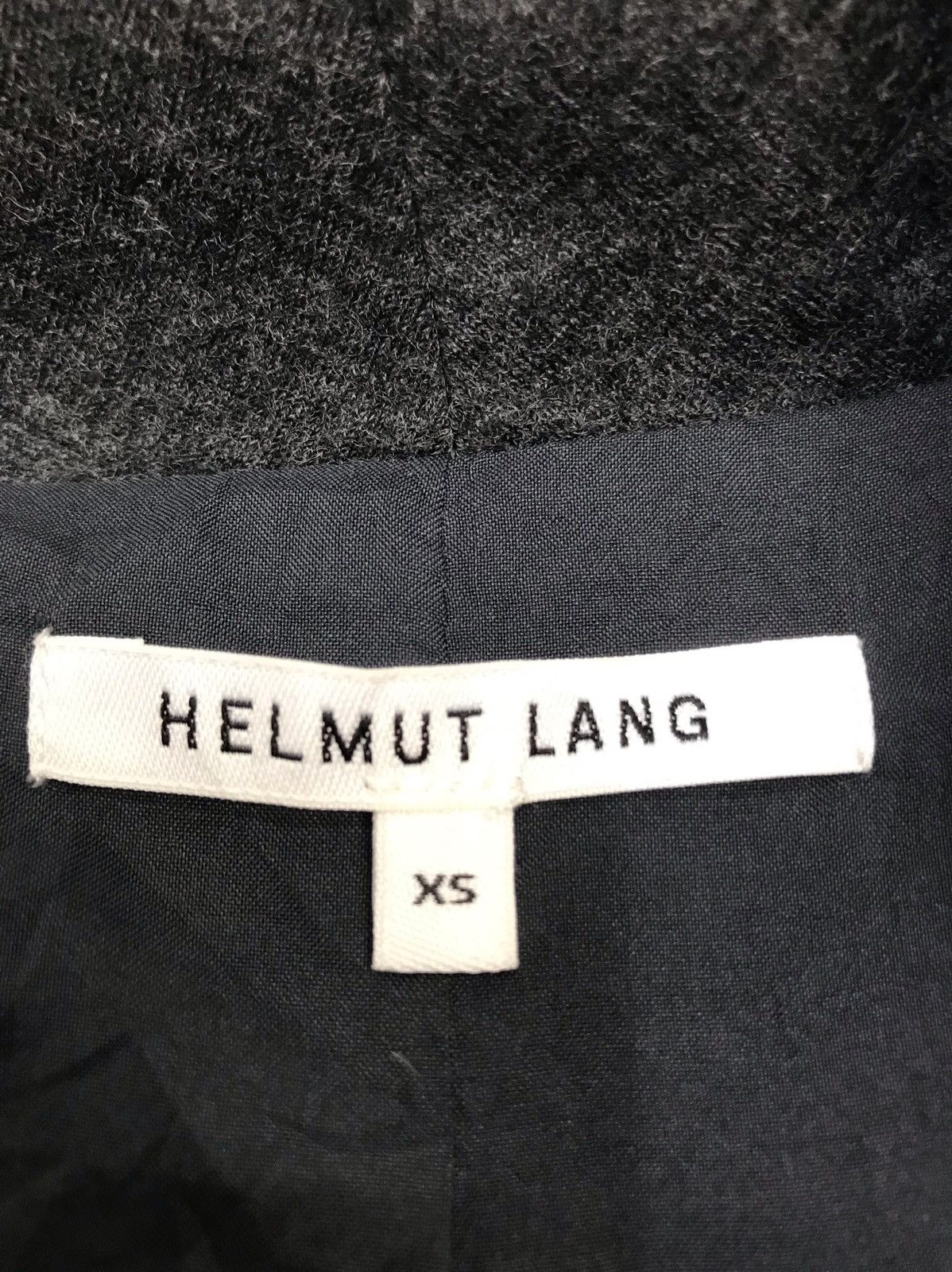 Helmut Lang Helmut Lang Sonar Wool Long Jacket Size US XS / EU 42 / 0 - 7 Thumbnail