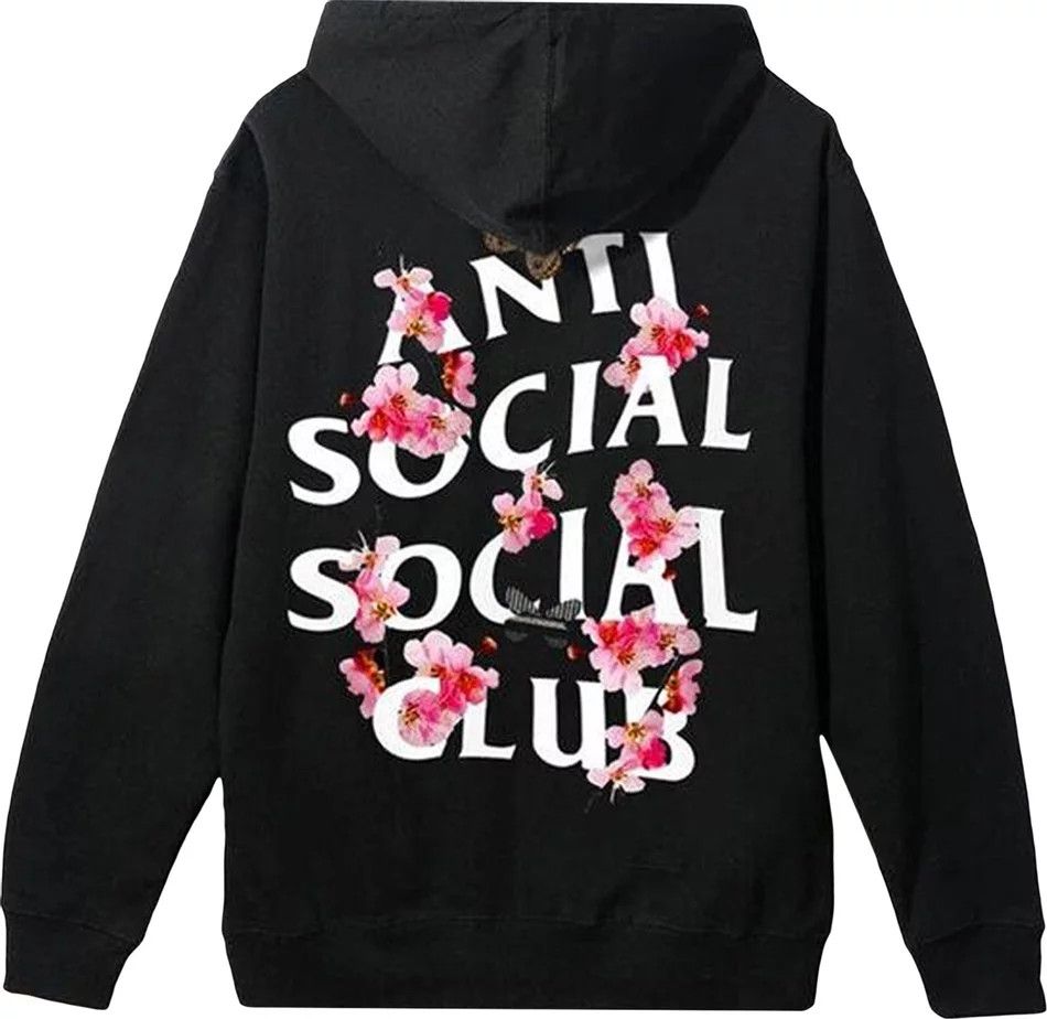 Anti social social club Kkoch black hoodie