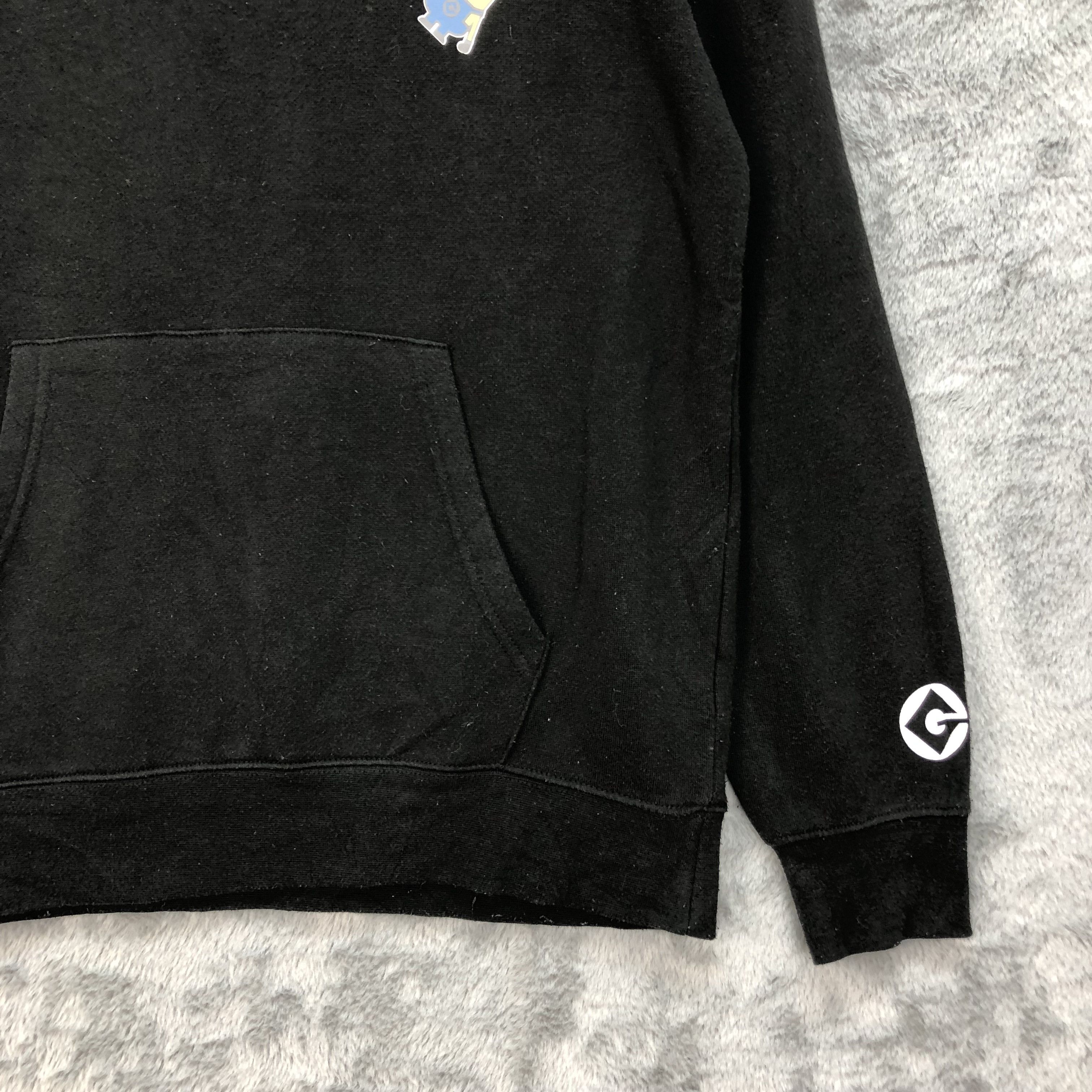 Cartoon Network Despicable ME Minion Pullover Black Hoodies #4931-30 Size L / US 10 / IT 46 - 6 Thumbnail
