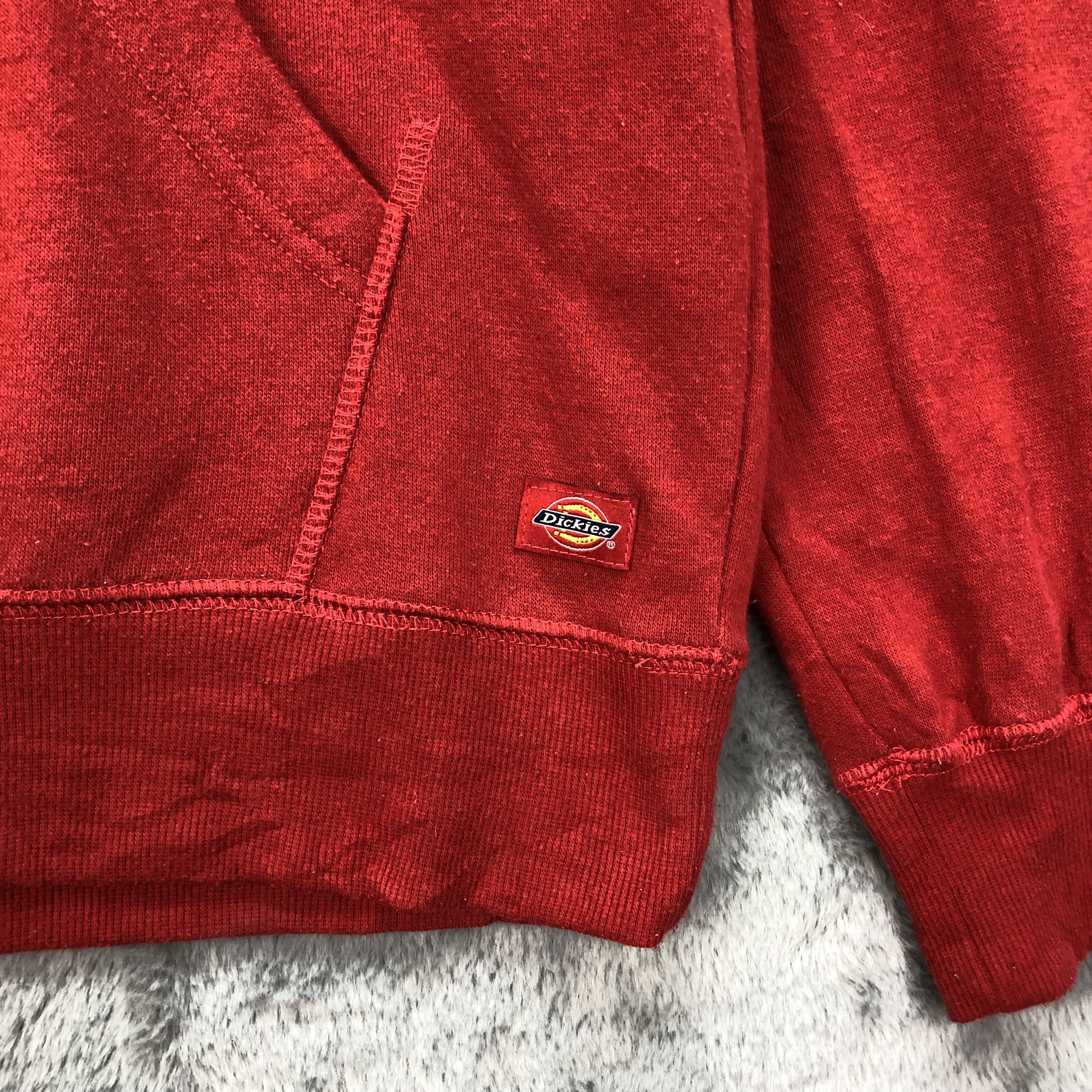 Dickies Dickies Big Logo Pullover Red Hoodies #4930-30 Size US M / EU 48-50 / 2 - 7 Thumbnail