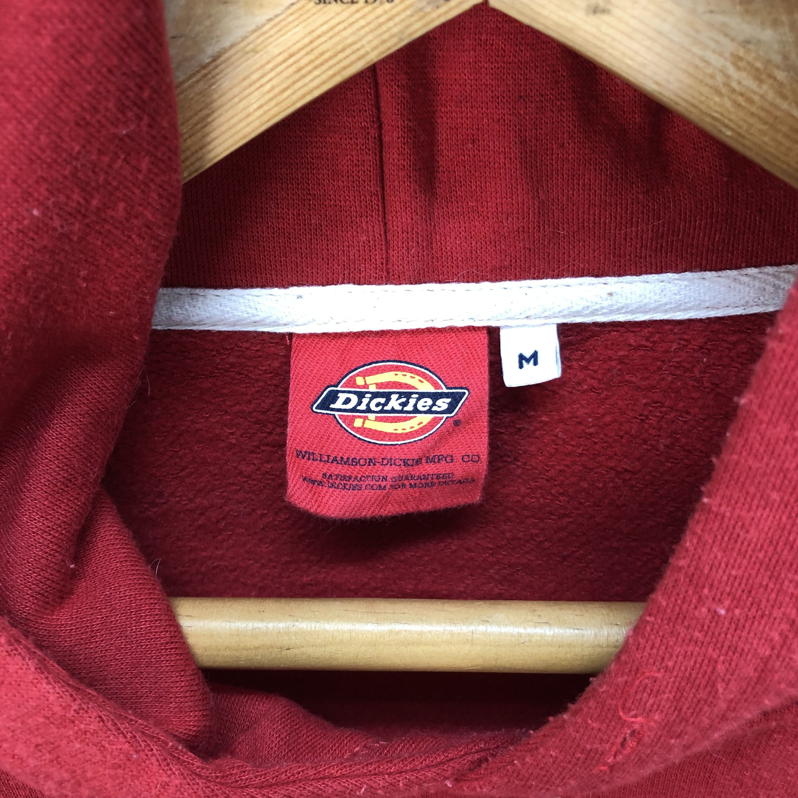 Dickies Dickies Big Logo Pullover Red Hoodies #4930-30 Size US M / EU 48-50 / 2 - 8 Thumbnail