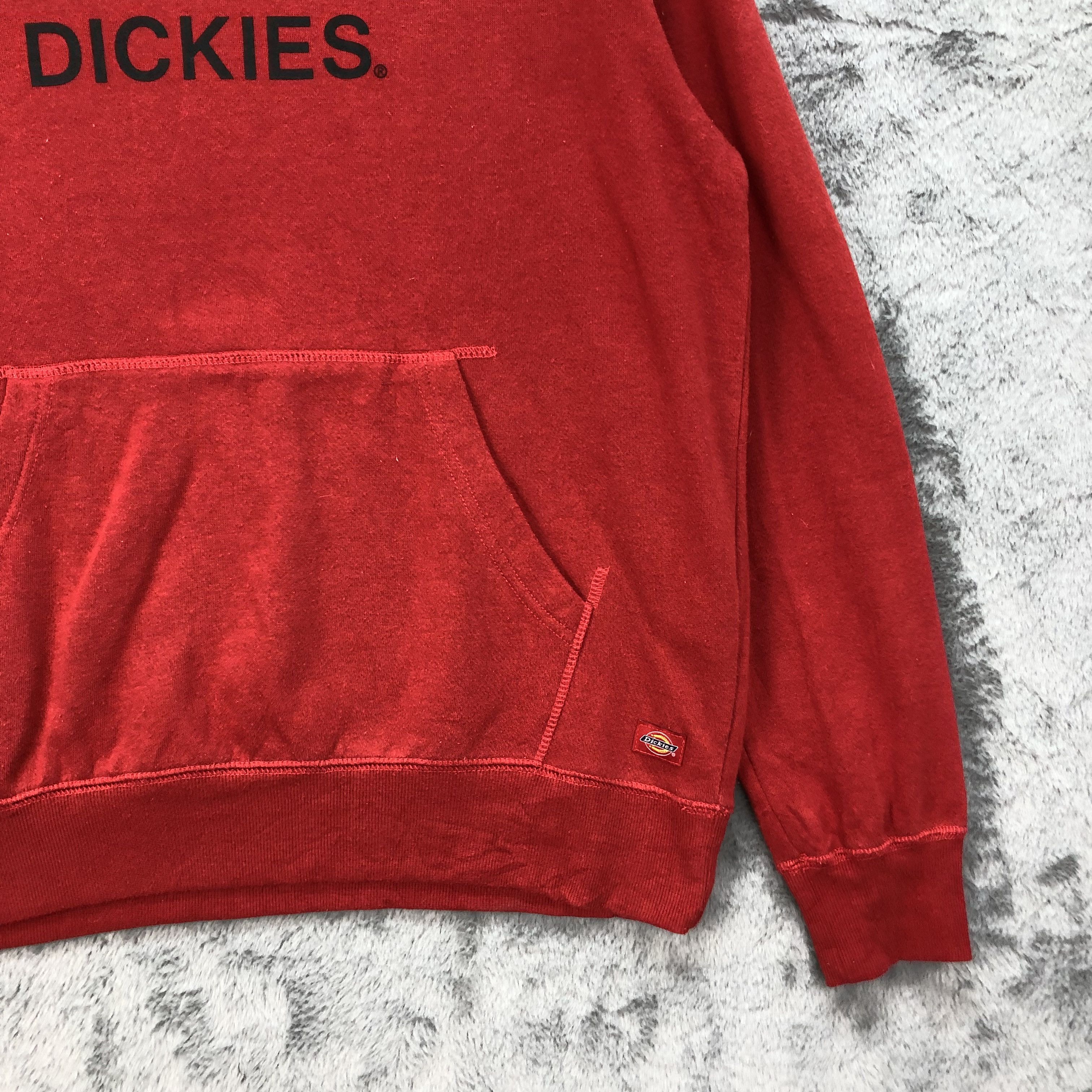 Dickies Dickies Big Logo Pullover Red Hoodies #4930-30 Size US M / EU 48-50 / 2 - 6 Thumbnail