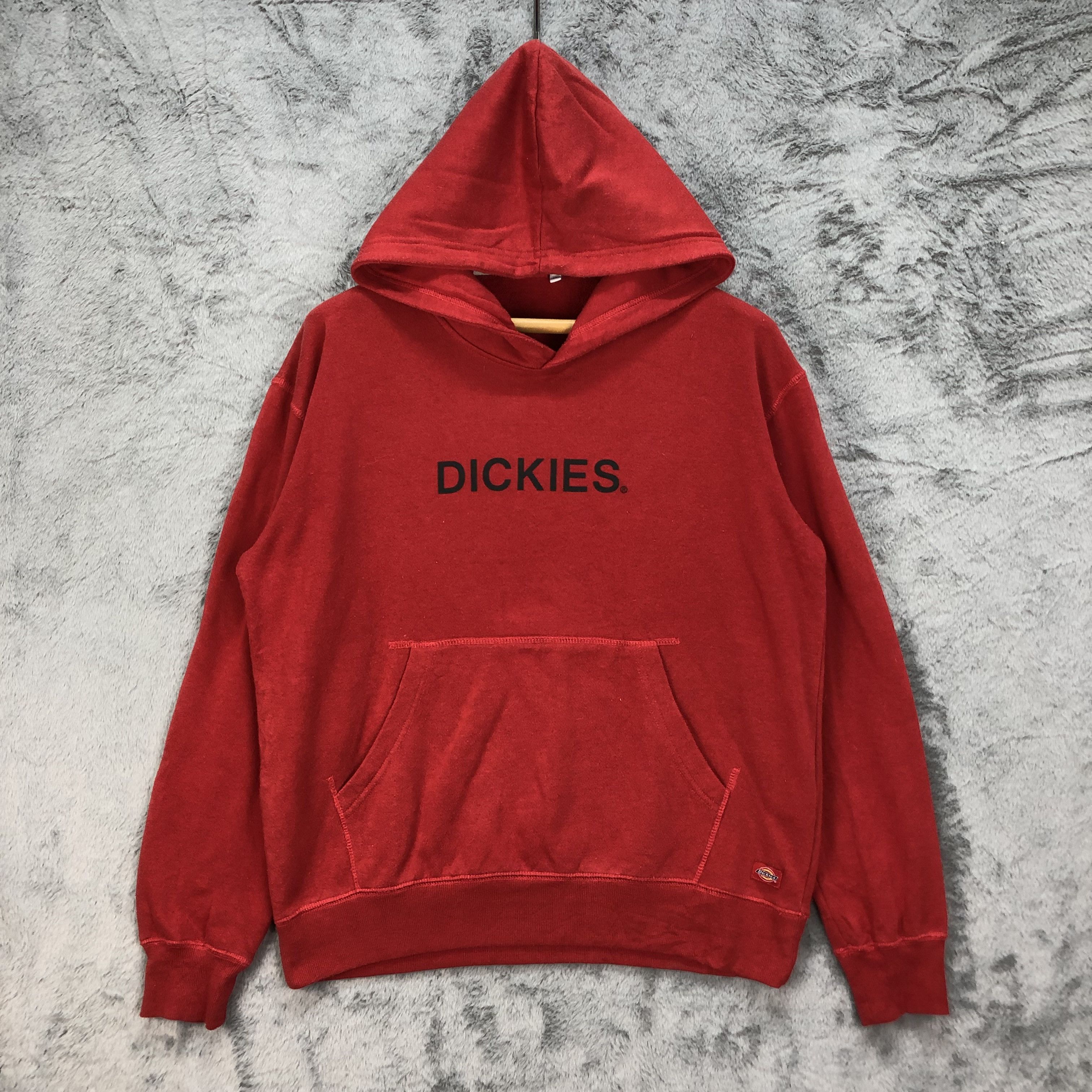 Dickies Dickies Big Logo Pullover Red Hoodies #4930-30 Size US M / EU 48-50 / 2 - 1 Thumbnail