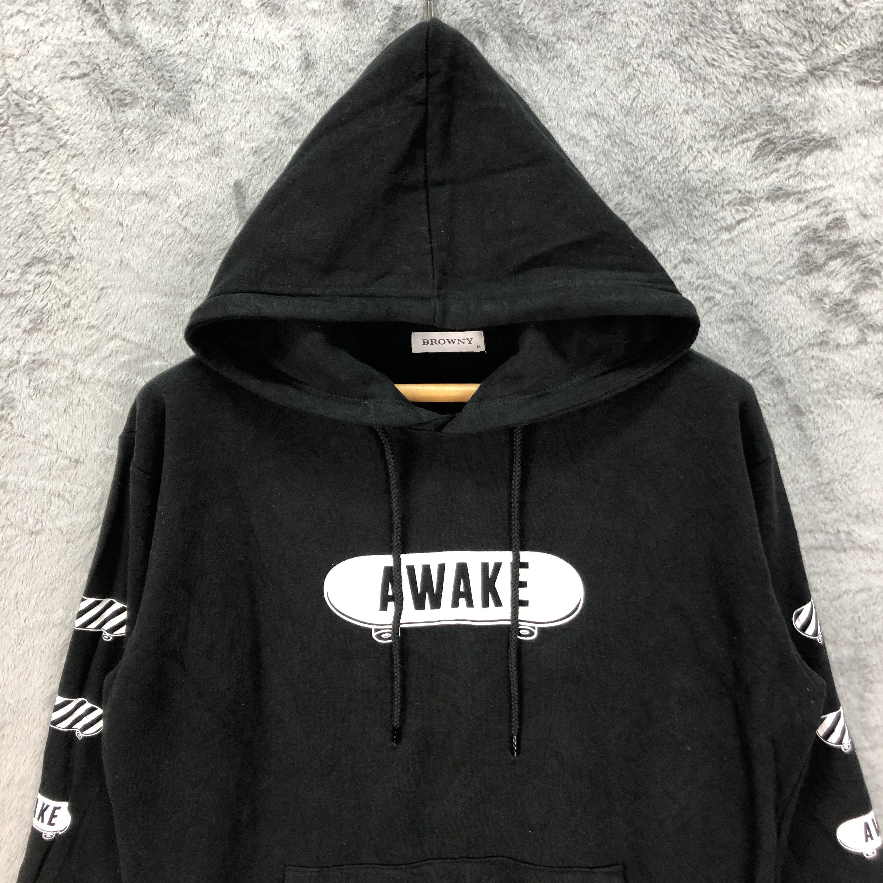 Japanese Brand AWAKE Skate Board Pullover Hoodies #4937-30 Size US M / EU 48-50 / 2 - 2 Thumbnail