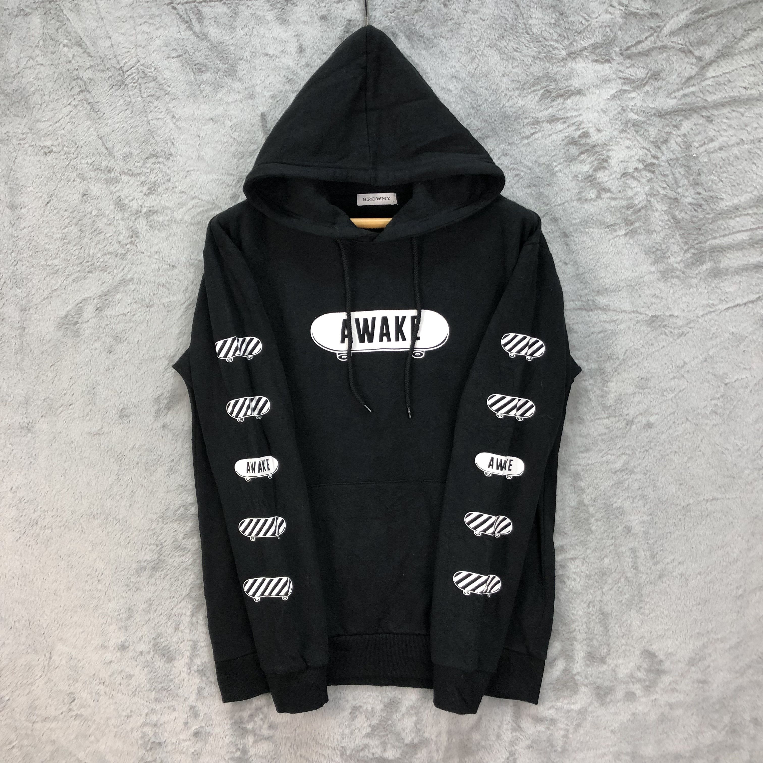 Japanese Brand AWAKE Skate Board Pullover Hoodies #4937-30 Size US M / EU 48-50 / 2 - 1 Thumbnail