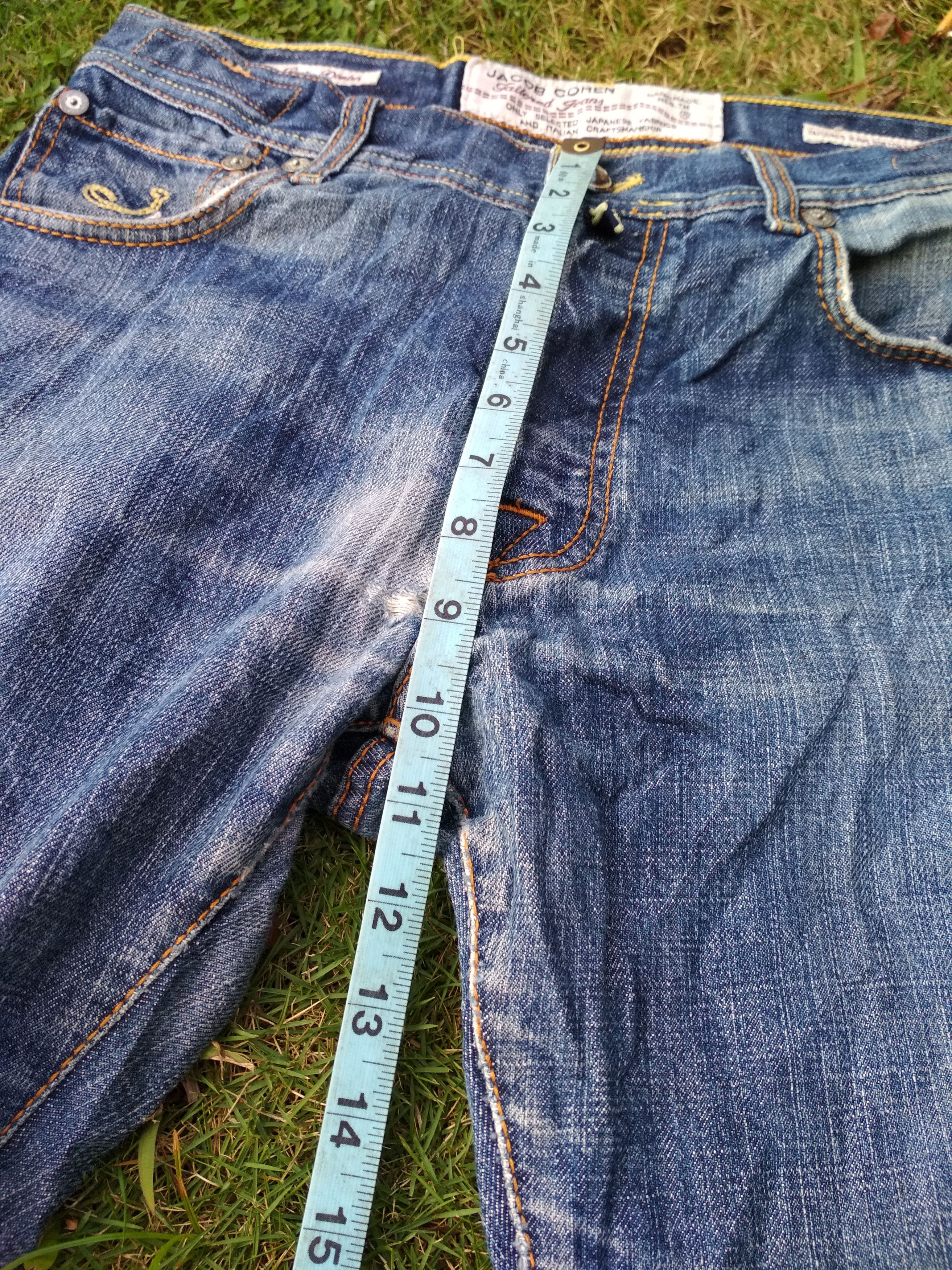 Jacob Cohen Jacob Cohen distressed luxury rare denim jeans Size US 30 / EU 46 - 23 Thumbnail