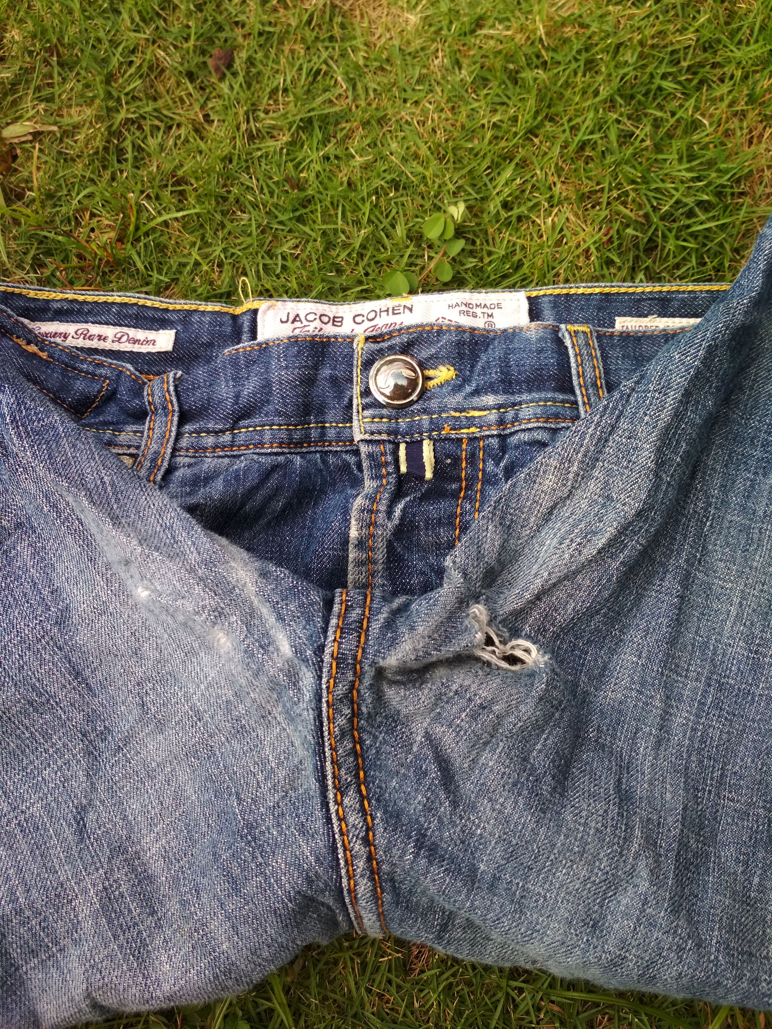 Jacob Cohen Jacob Cohen distressed luxury rare denim jeans Size US 30 / EU 46 - 20 Thumbnail