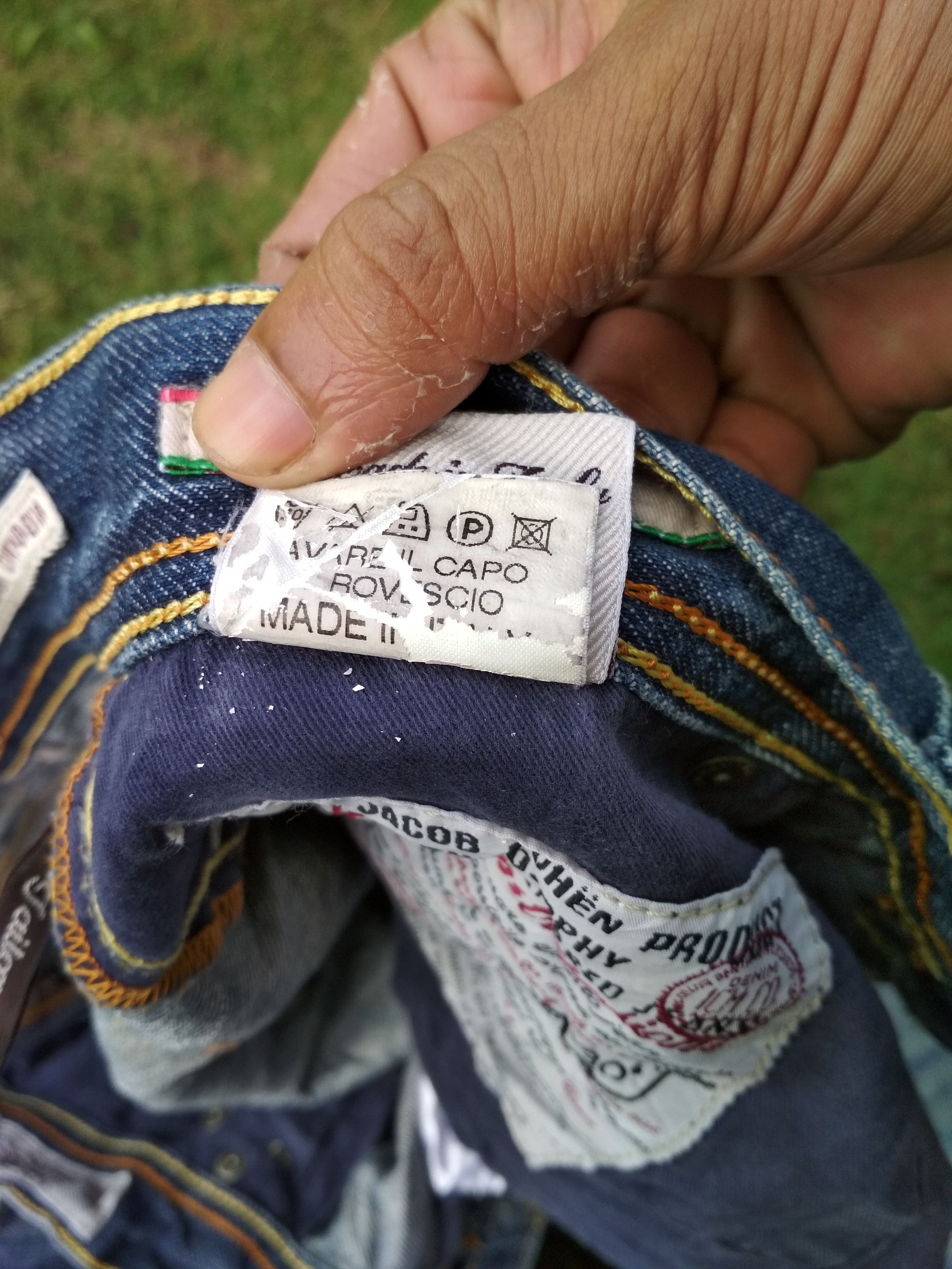Jacob Cohen Jacob Cohen distressed luxury rare denim jeans Size US 30 / EU 46 - 15 Thumbnail