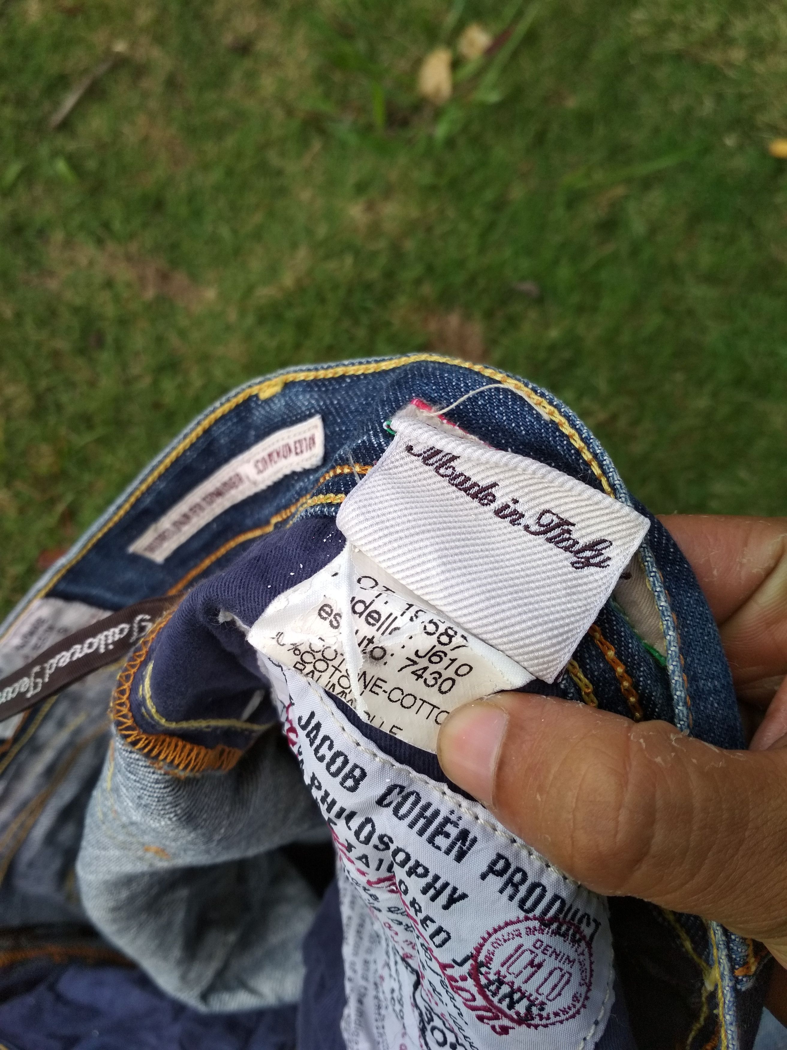 Jacob Cohen Jacob Cohen distressed luxury rare denim jeans Size US 30 / EU 46 - 16 Thumbnail