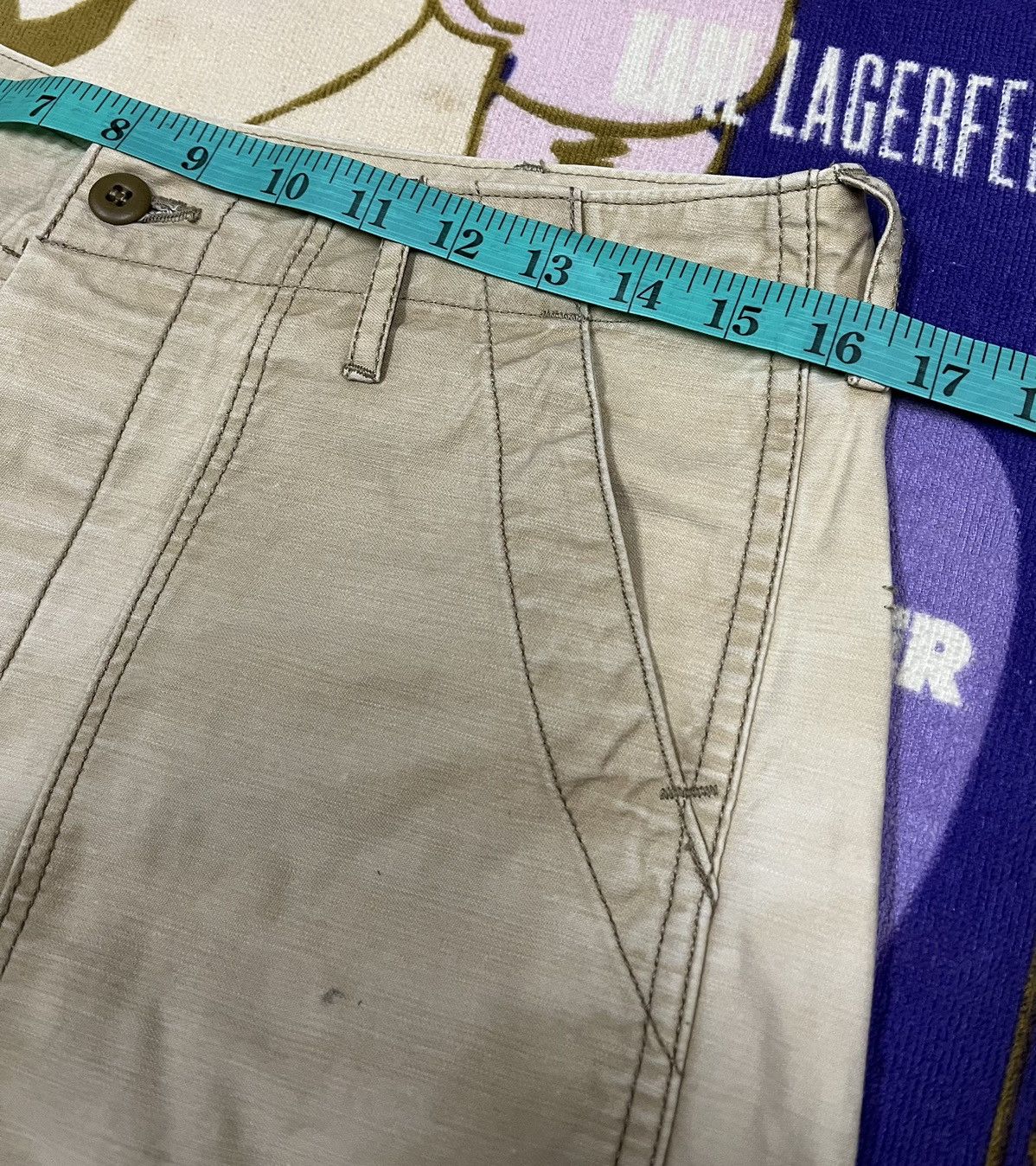 Japanese Brand ORSLOW Made in Japan Casual Pant Size US 32 / EU 48 - 11 Thumbnail