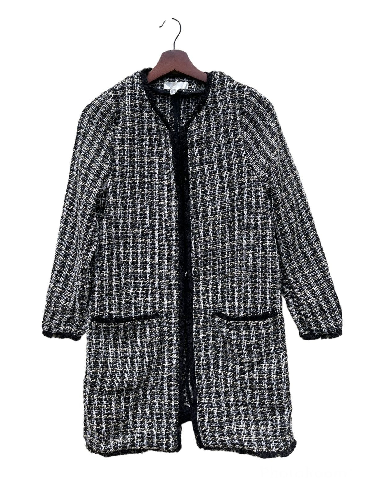 90’s H&M Tweed Cardigan Coat