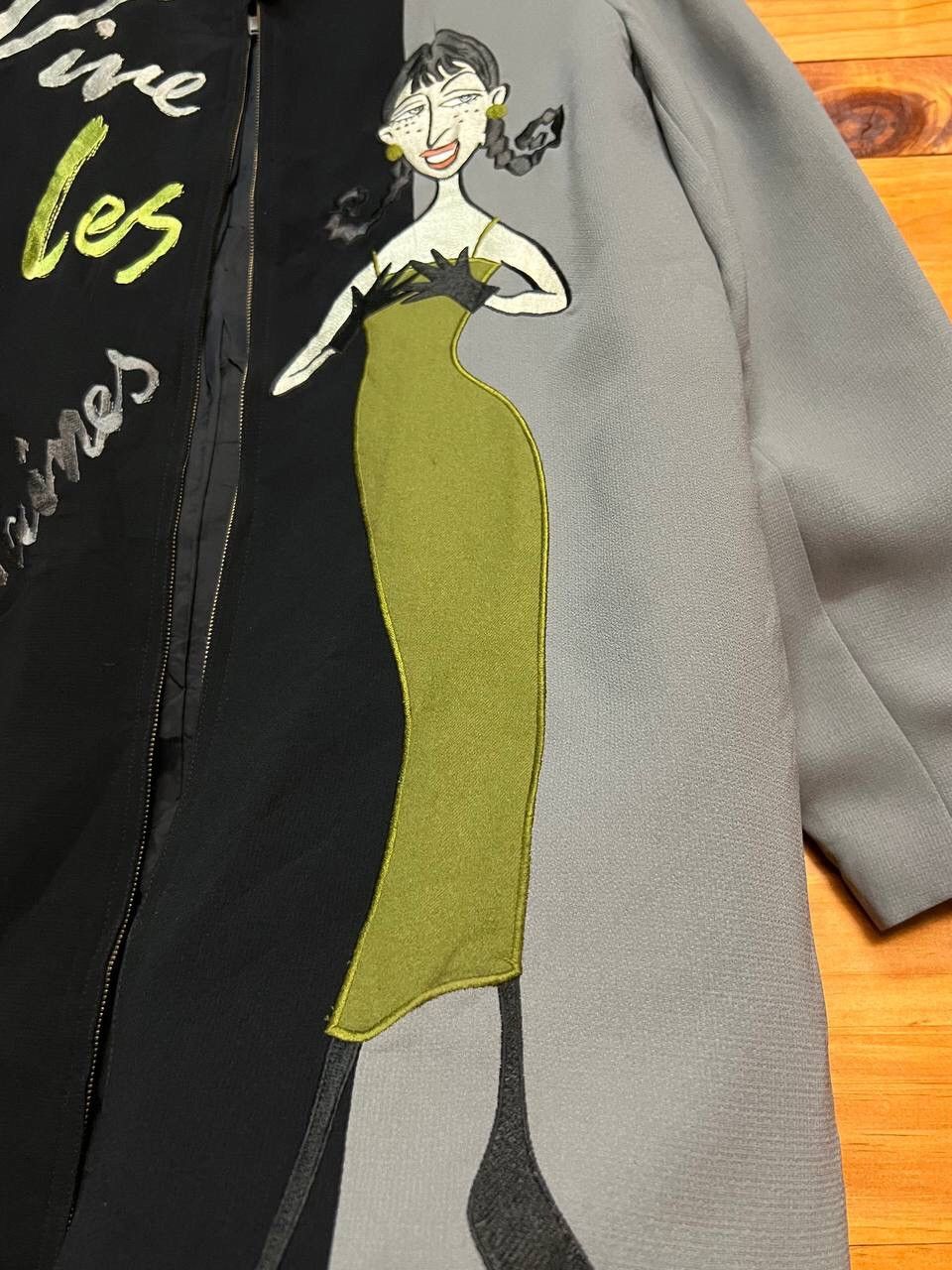 Japanese Brand CONTEMPORAINES VIVE LES STYLE ZIP SHIRT Size M / US 6-8 / IT 42-44 - 5 Thumbnail