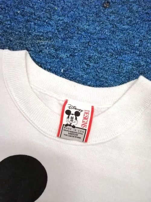 Mickey Mouse Vintage Made In USA Mickey Mouse Sweatshirts 50/50 Size US M / EU 48-50 / 2 - 5 Thumbnail