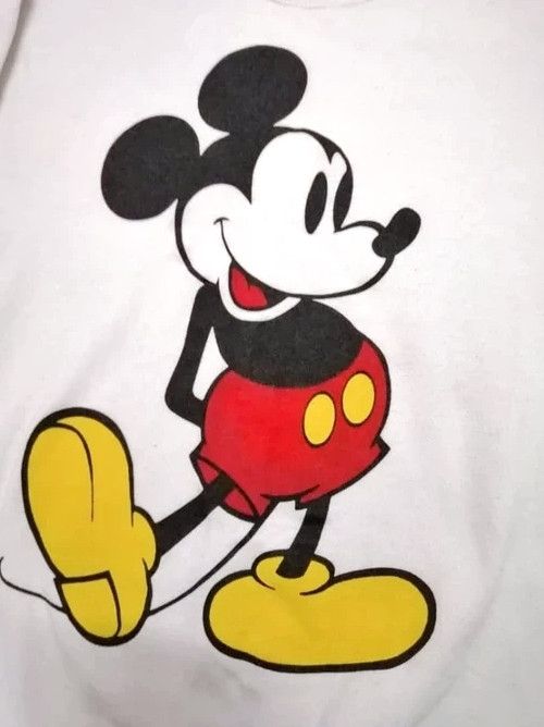 Mickey Mouse Vintage Made In USA Mickey Mouse Sweatshirts 50/50 Size US M / EU 48-50 / 2 - 4 Thumbnail