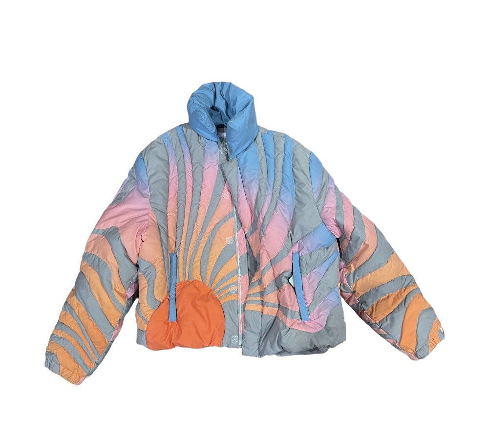 GREY MULTI COLOR ERL JACKET