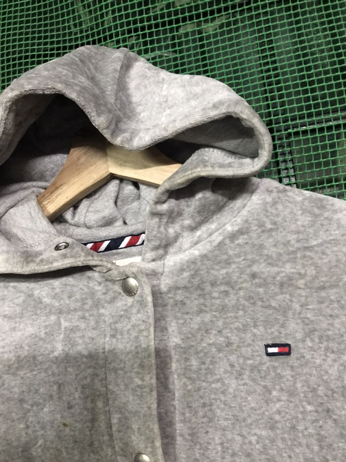 The Unbranded Brand Tommy Girl Hoodie Snap Button Size XS / US 0-2 / IT 36-38 - 3 Thumbnail
