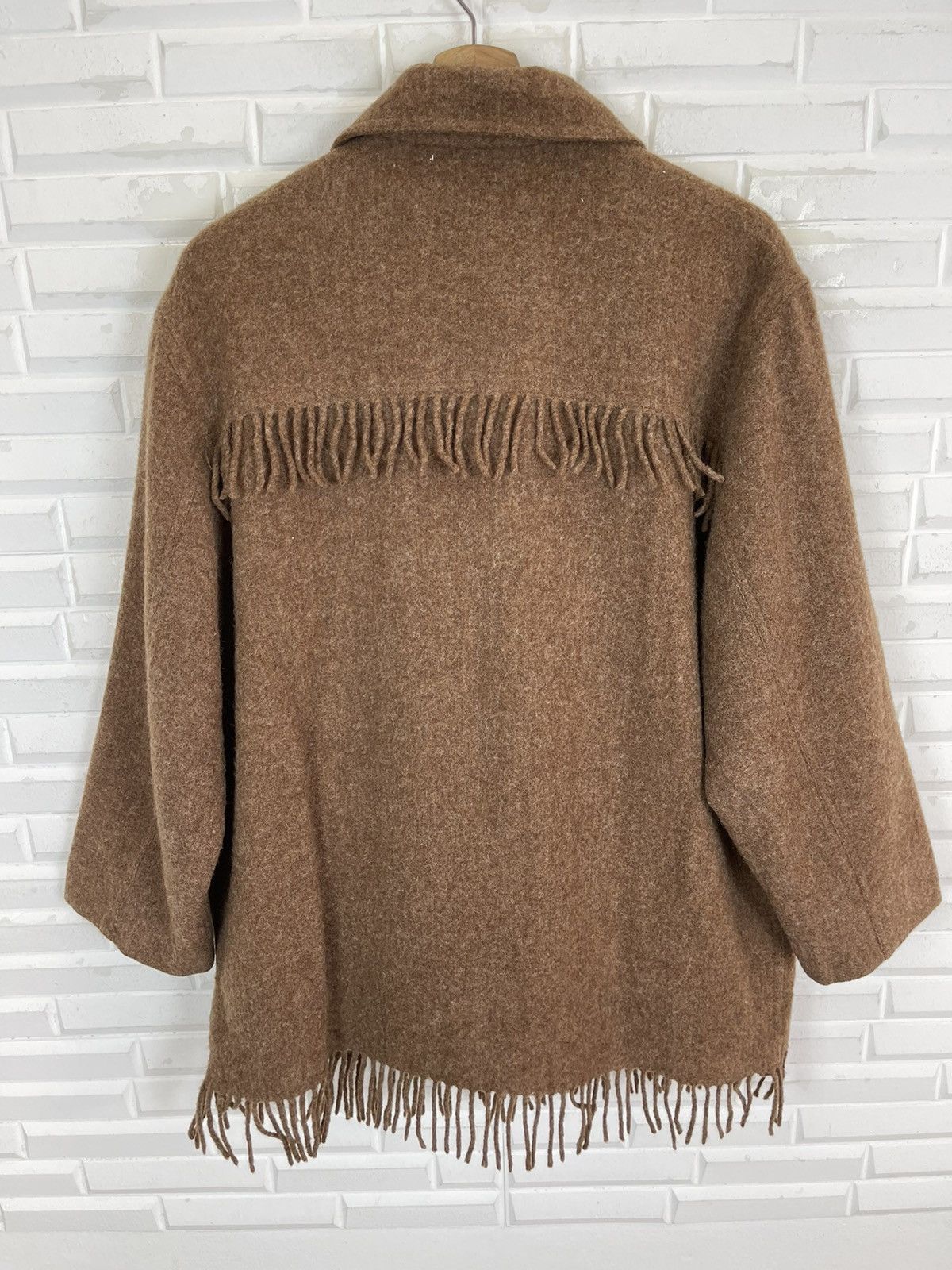 Japanese Brand Vintage Junko Shimada Wool Cashmere Coat Size M / US 6-8 / IT 42-44 - 4 Thumbnail