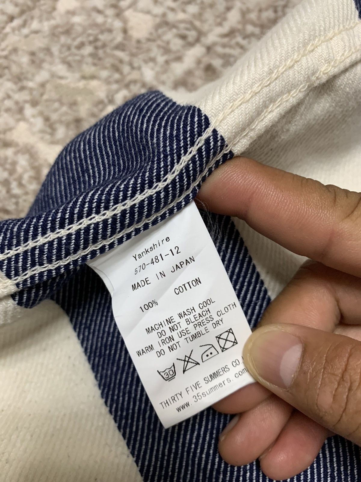 Designer × Japanese Brand YANKSHIRE TROUSERS FATIGUE TEILL BORDER PANTS Size US 33 - 4 Thumbnail