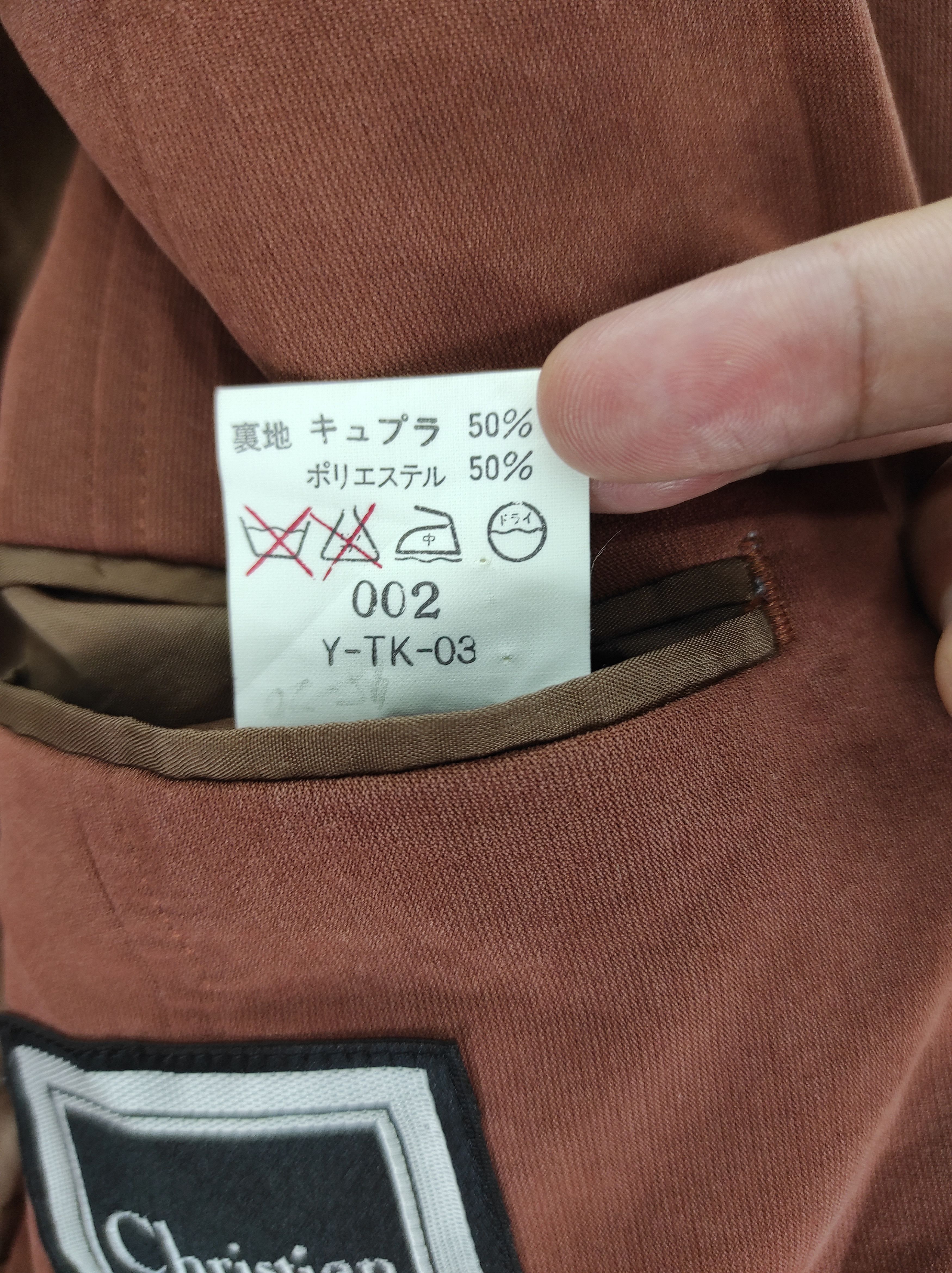 Vintage Christian Dior Monsieur Blazer Coat