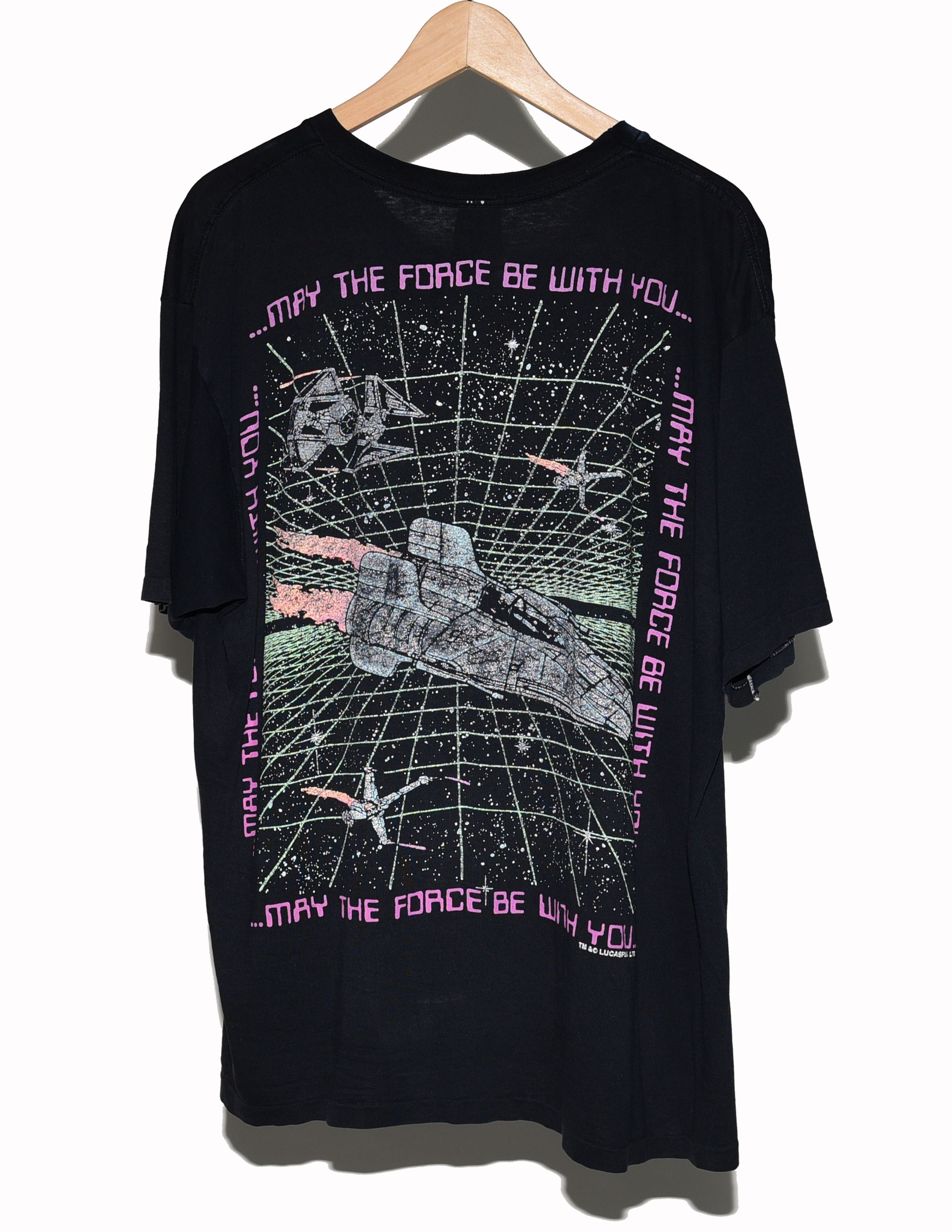 Vintage Vintage 1980 Star Wars Tee Size US XXL / EU 58 / 5 - 2 Thumbnail