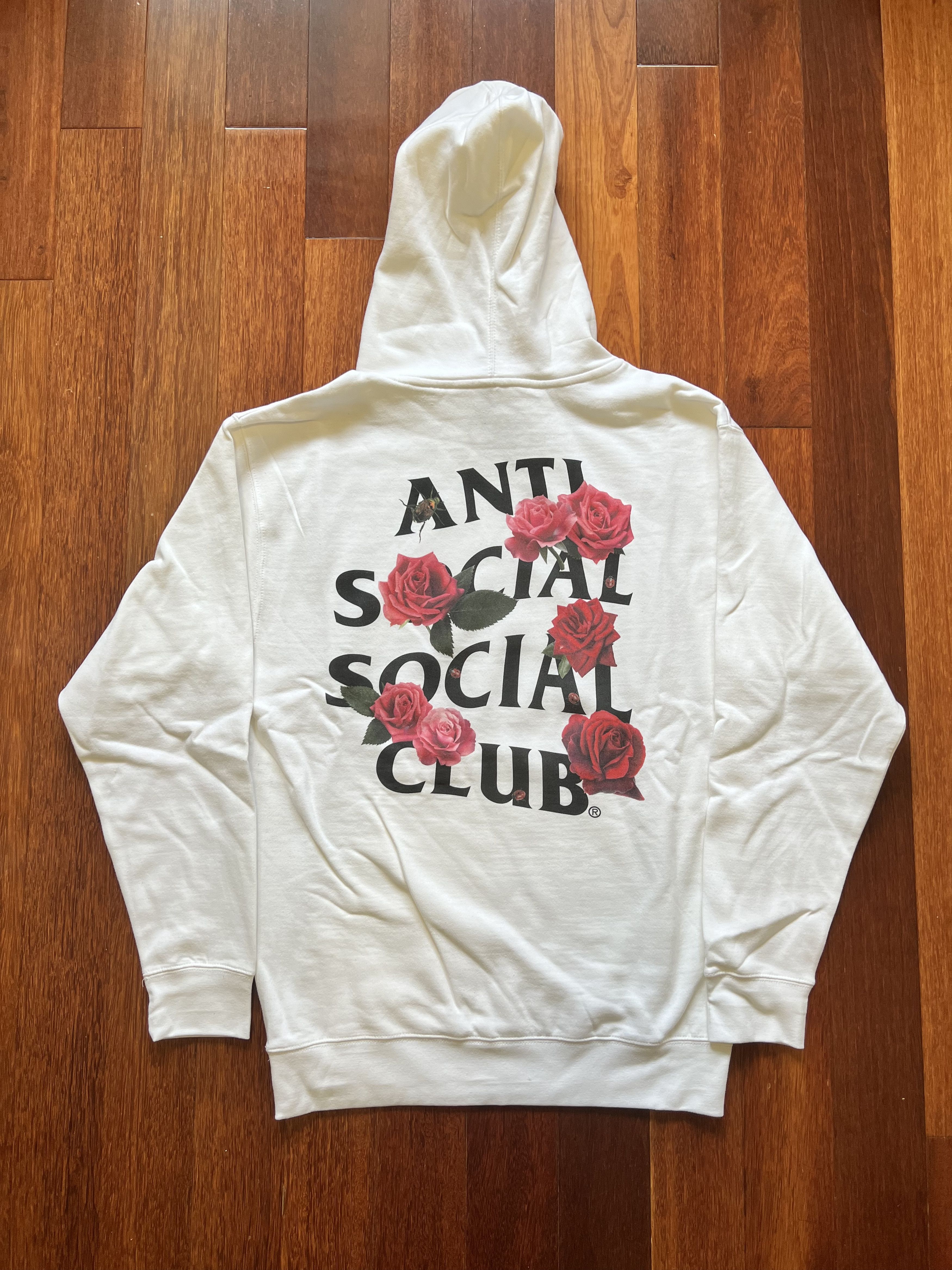 Anti Social Social Club 💚 Anti Social Social Club Smells Bad White Hoodie NEW Size US L / EU 52-54 / 3 - 1 Thumbnail