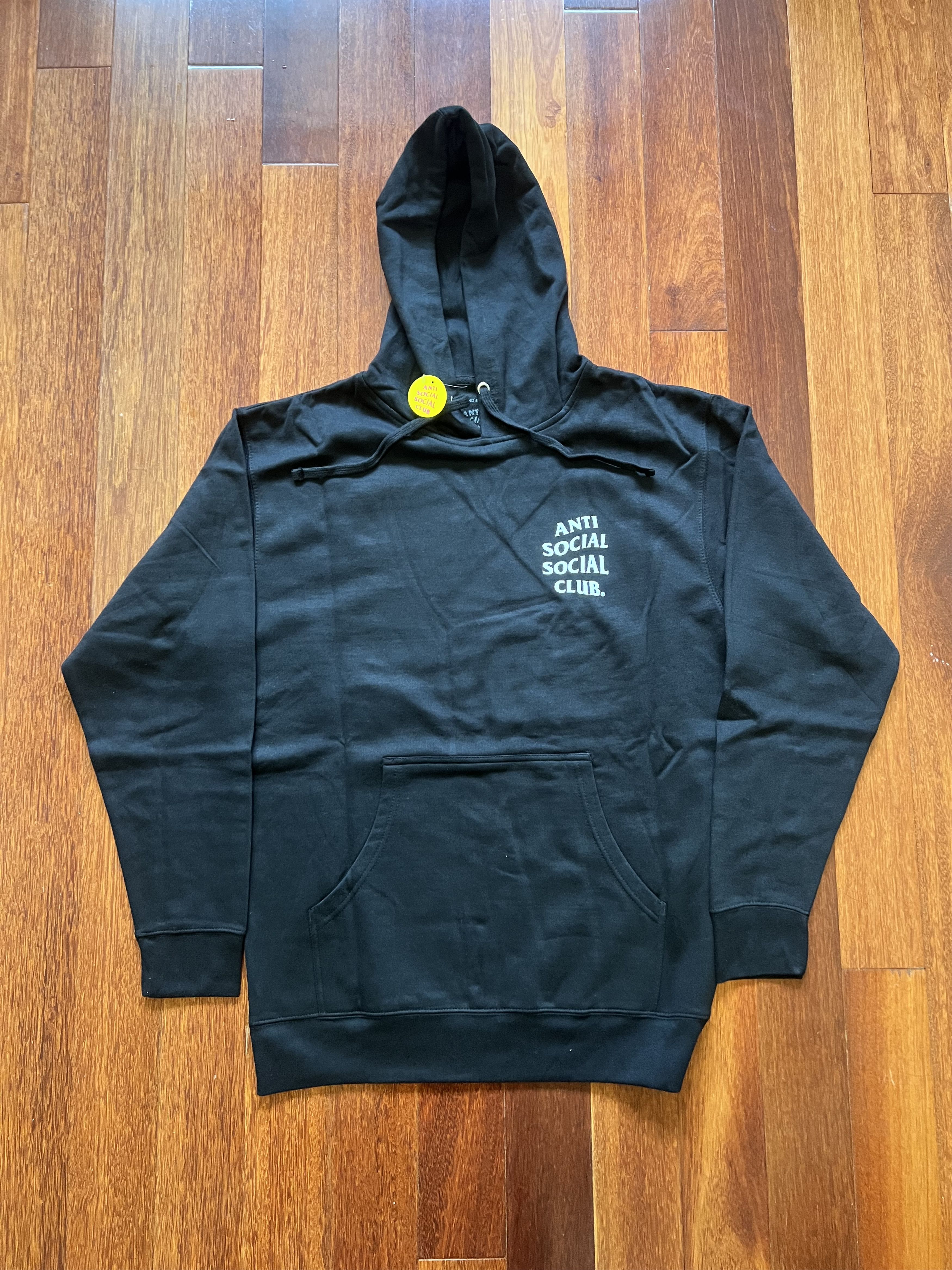Anti Social Social Club 💚 Anti Social Social Club Smells Bad Black Hoodie NEW Size US M / EU 48-50 / 2 - 2 Thumbnail