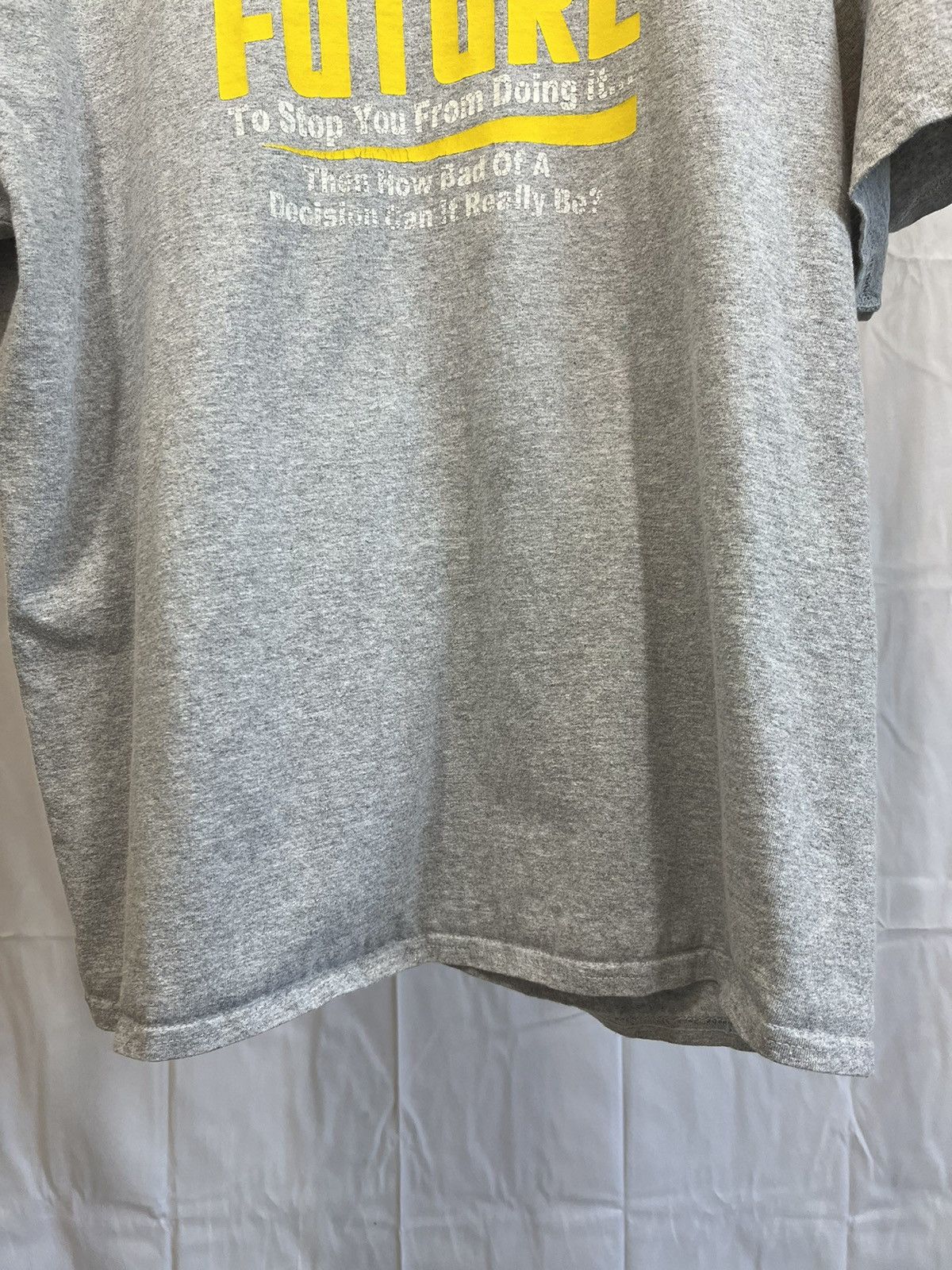 Vintage Bad Decisions Distressed Humor Joke Tee Size US L / EU 52-54 / 3 - 6 Thumbnail