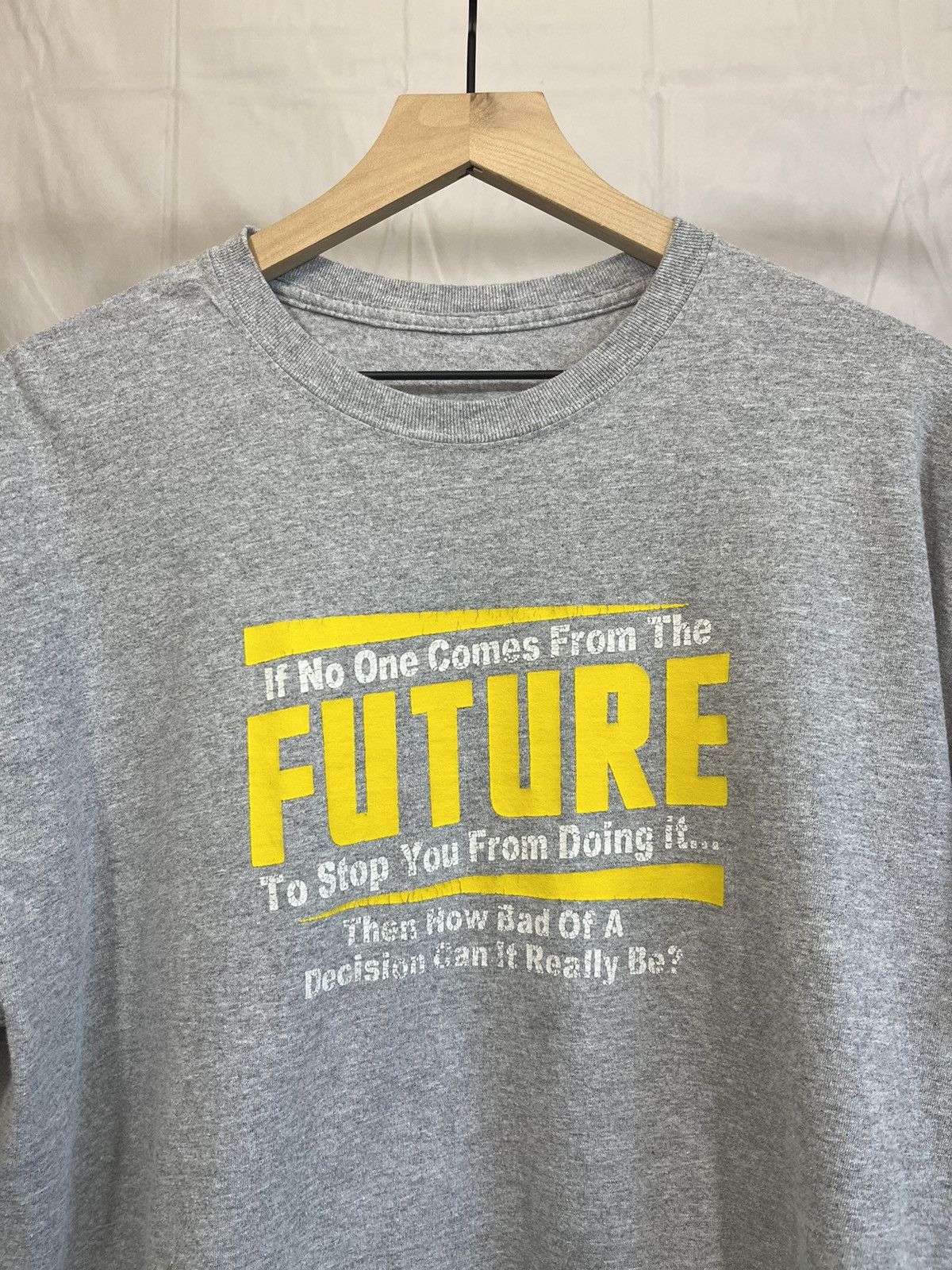 Vintage Bad Decisions Distressed Humor Joke Tee Size US L / EU 52-54 / 3 - 2 Thumbnail